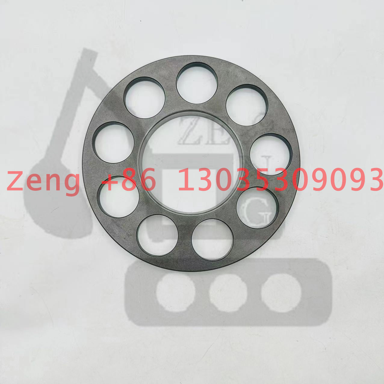 M2V150travel motor set plate retainer plate