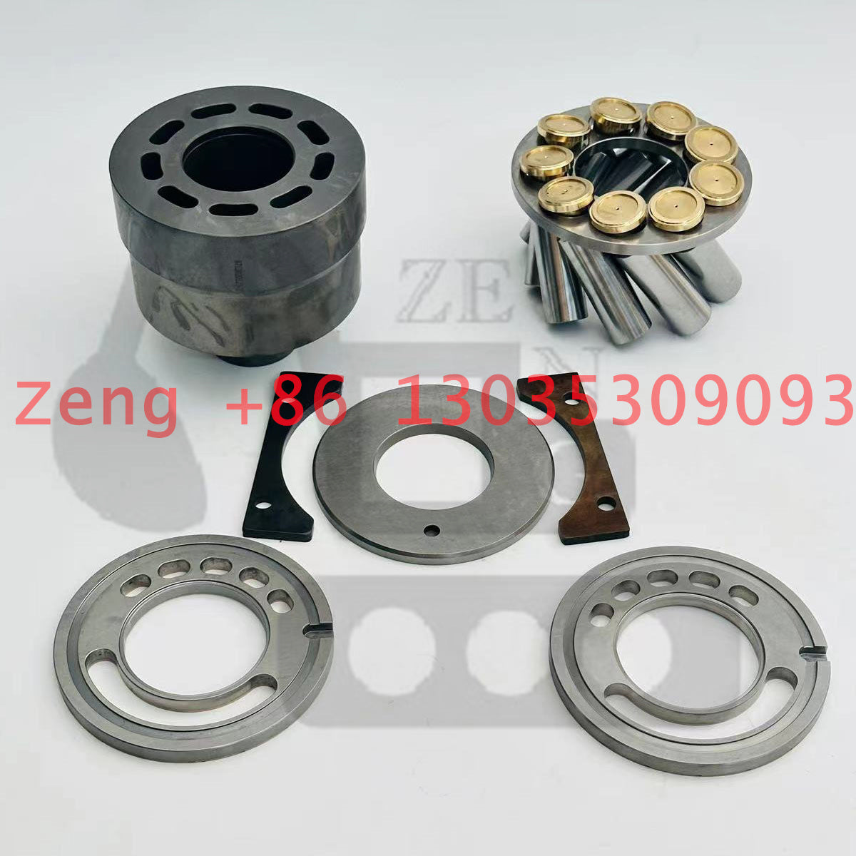 PVH98 hydraulic pump set plate retainer plate
