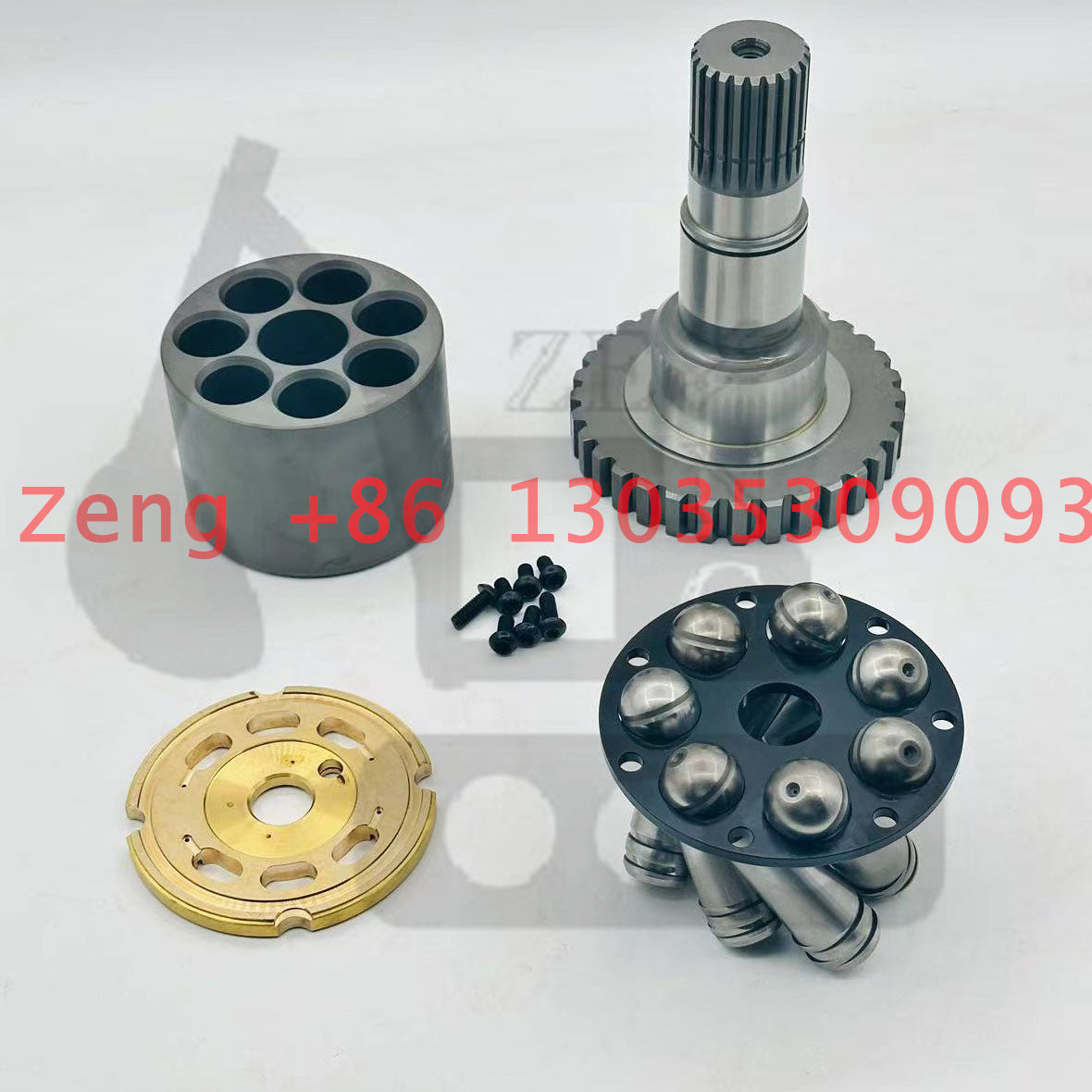 Komatsu PC200-6 PC200-7 PC200-8 excavator KMF125 hydraulic swing motor parts