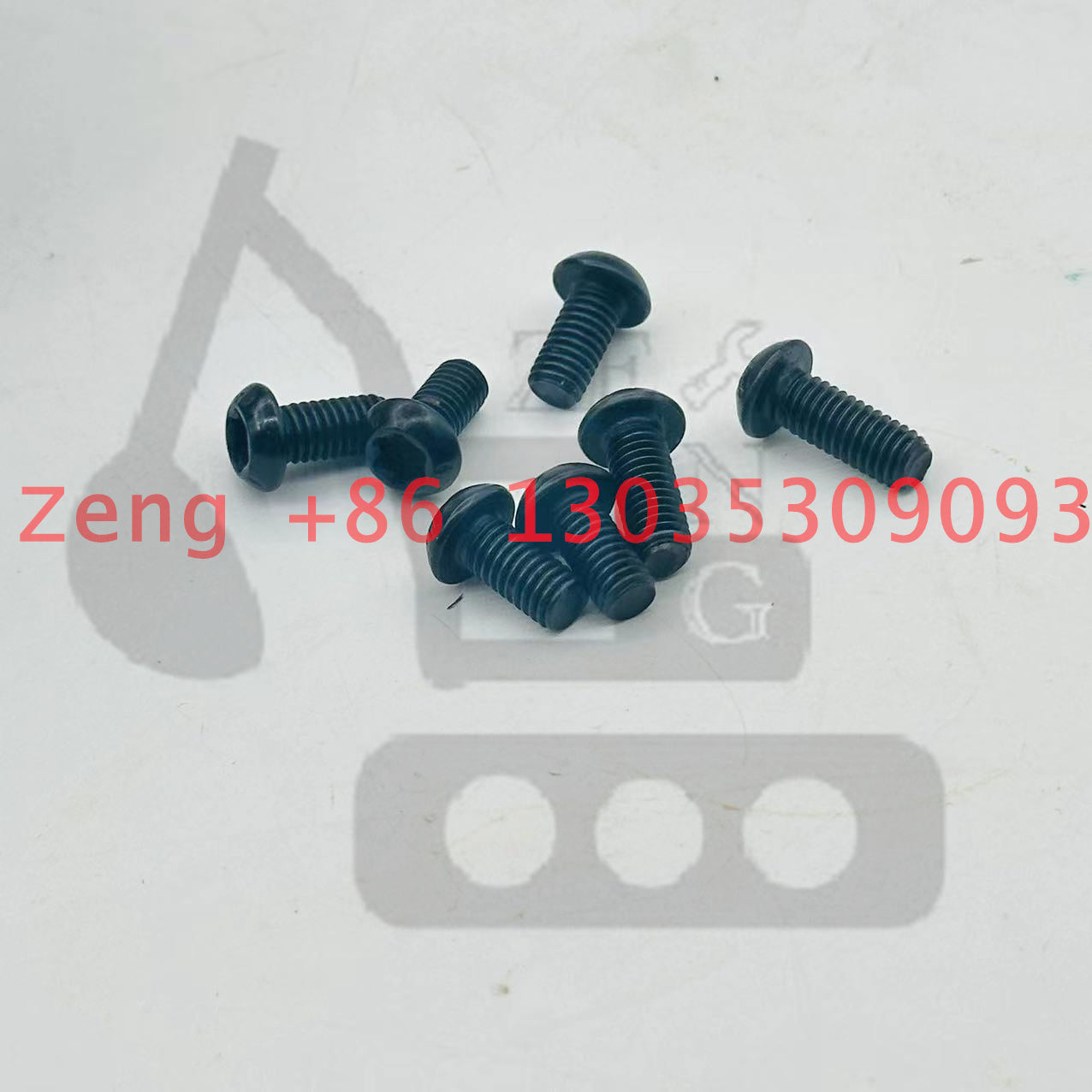 KMF125 PC200-7 swing motor socket bolt screw