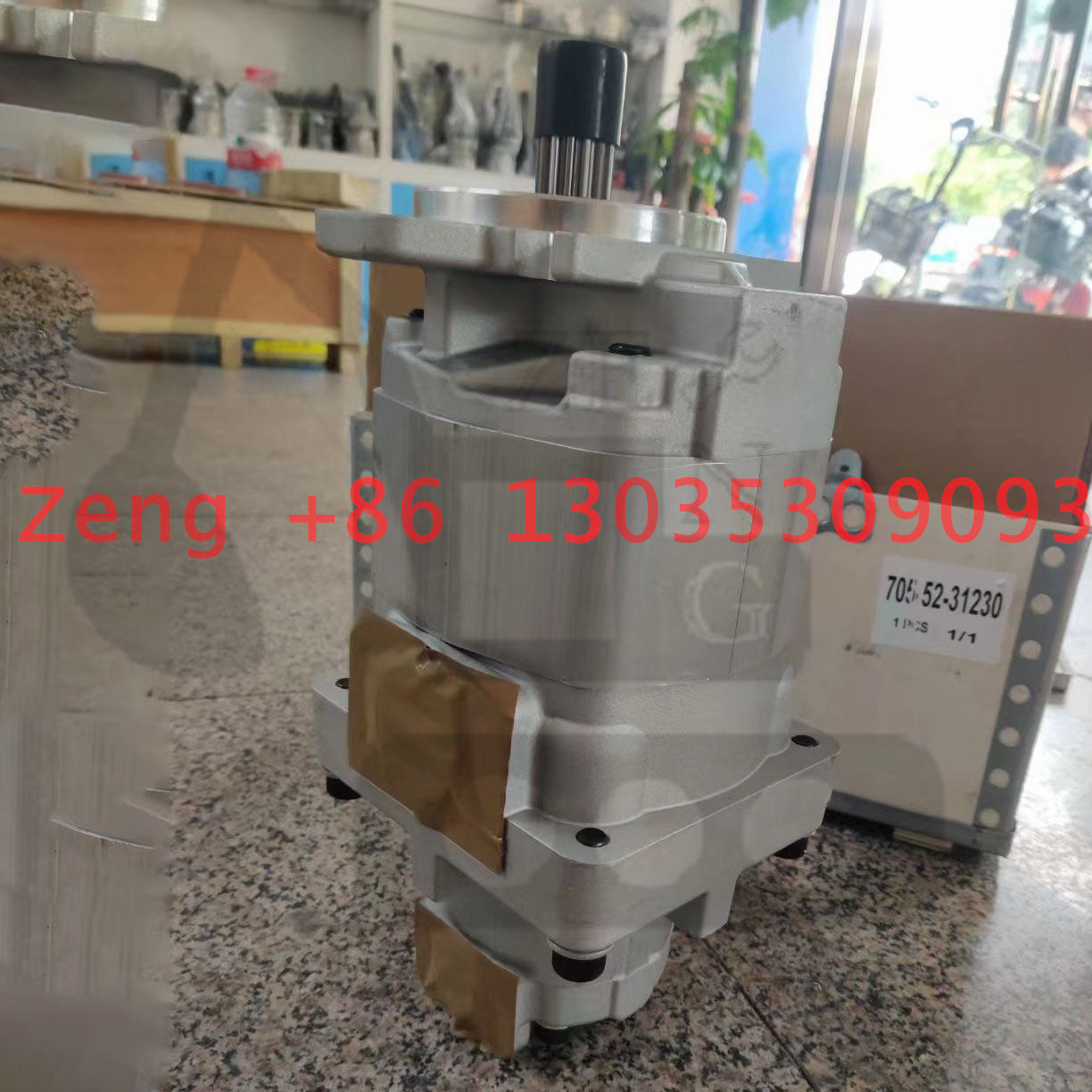 WA500-6 705-52-31230 hydraulic pump