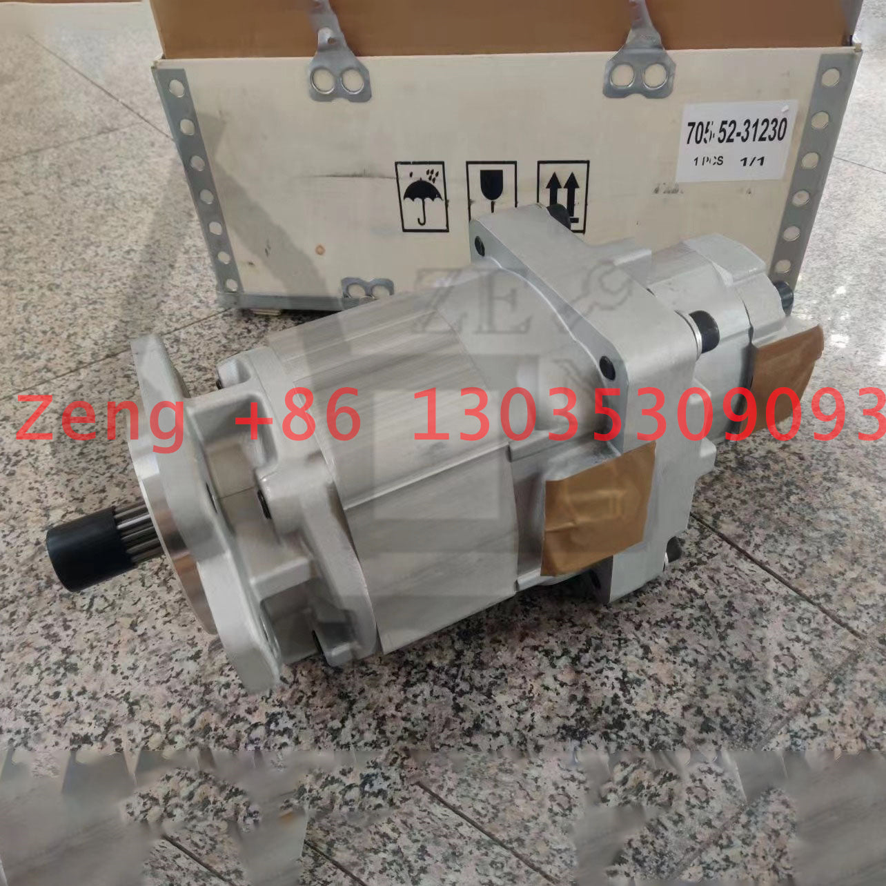 WA500-6 705-52-31230 hydraulic pump