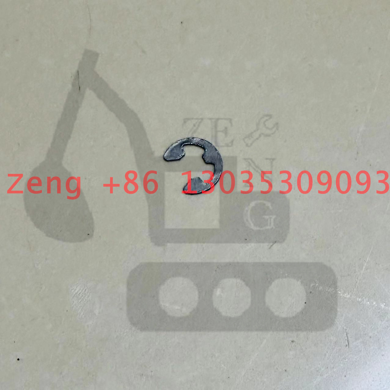 HPV102 hydraulic pump snap ring