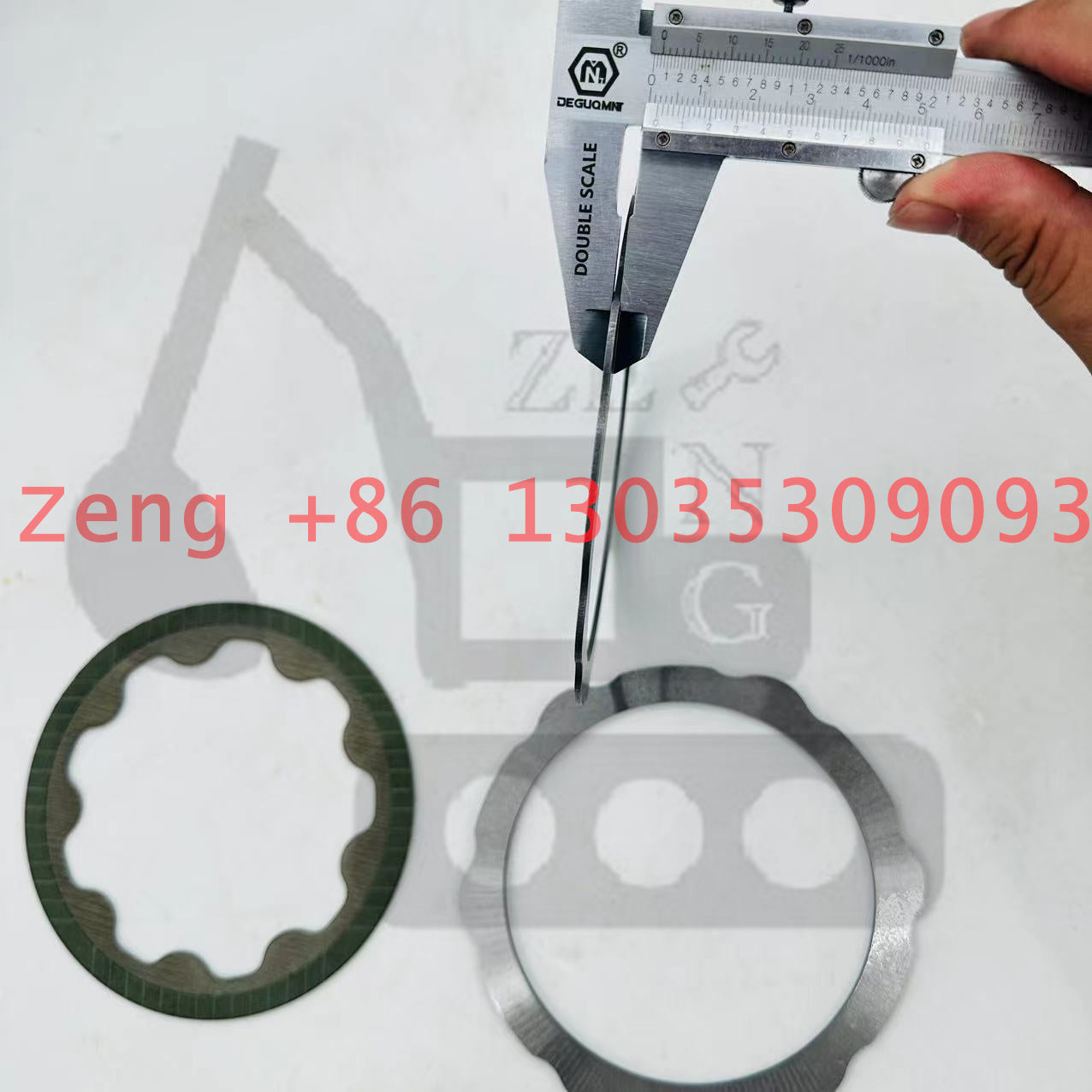 Nabtesco GM18 travel motor separation plate and friction plate
