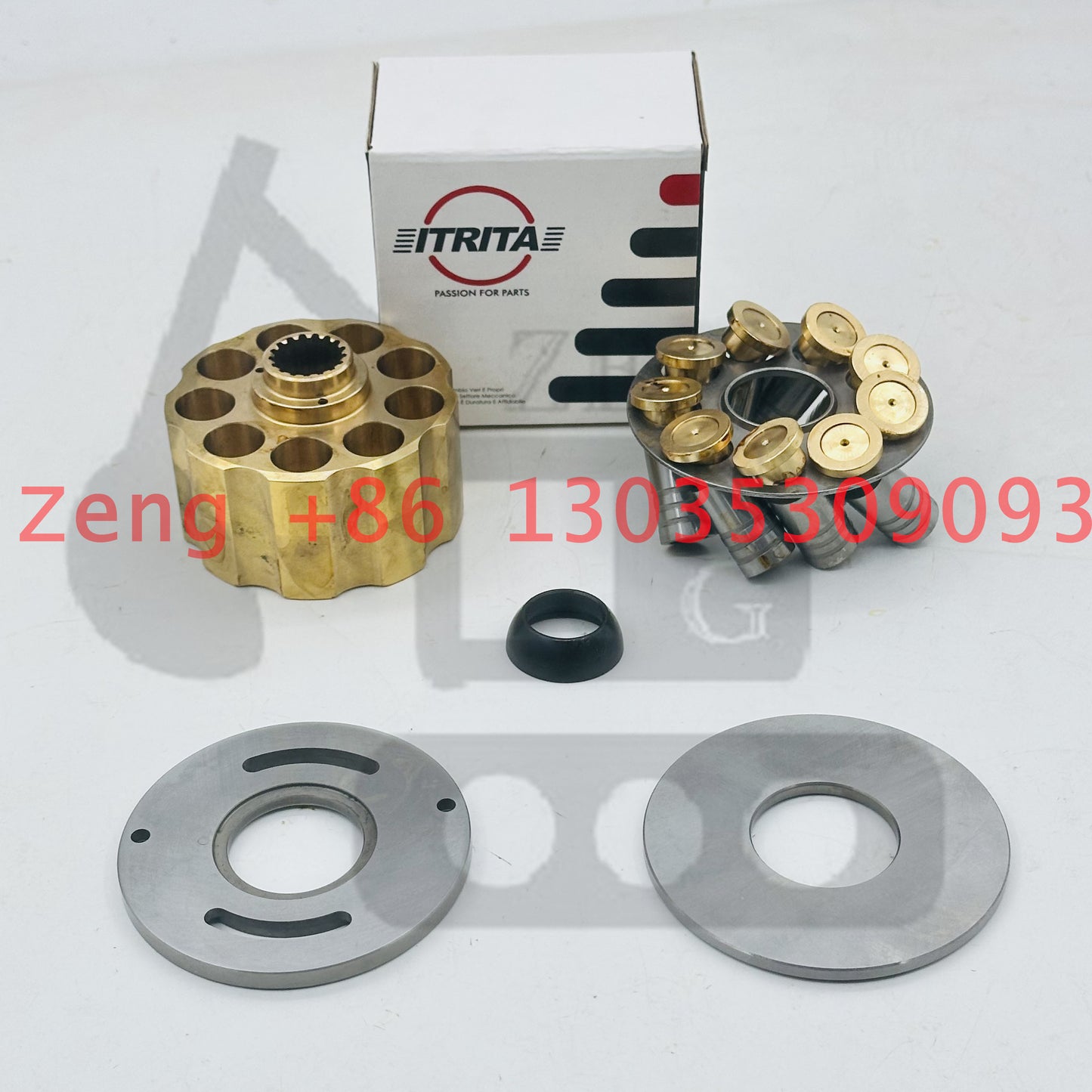 Nabtesco GM06VL final drive travel motor set plate retainer plate