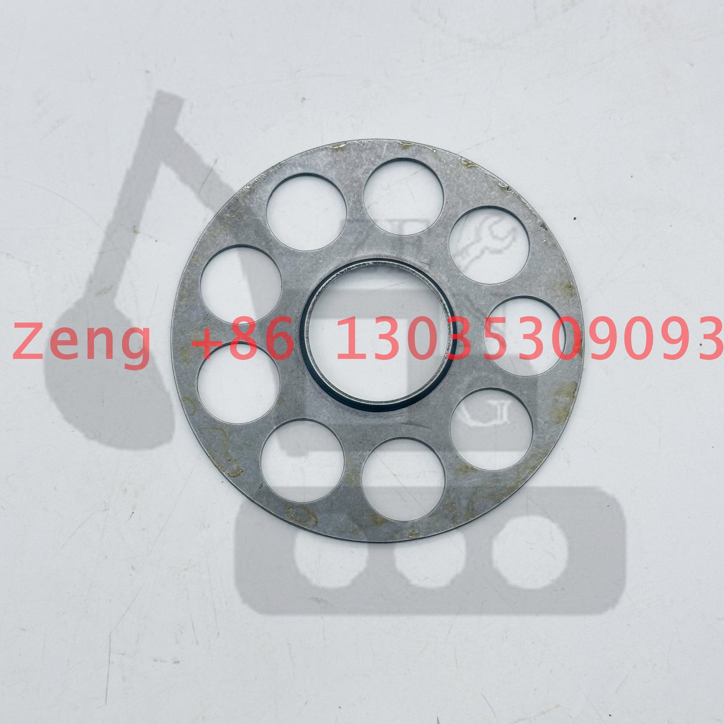 Nabtesco GM06VL final drive travel motor set plate retainer plate