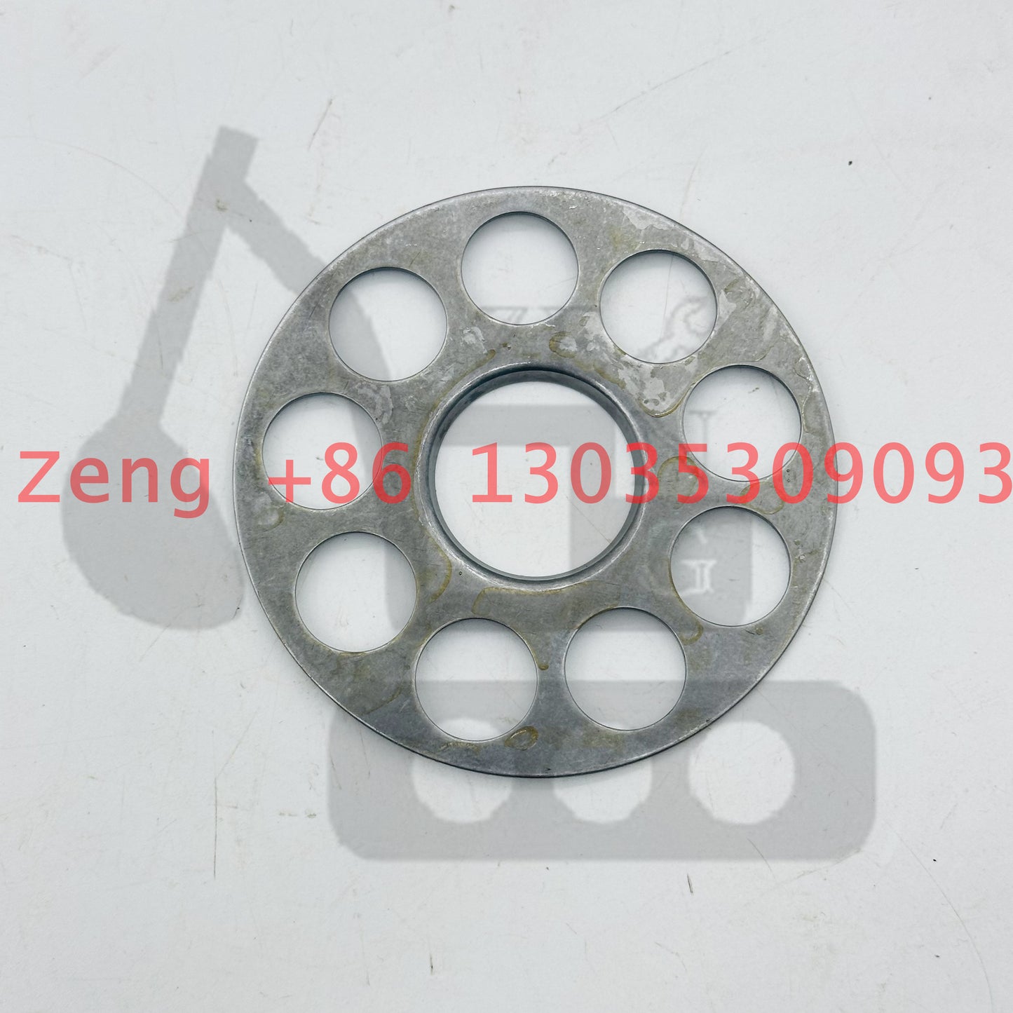 Nabtesco GM06VL final drive travel motor set plate retainer plate