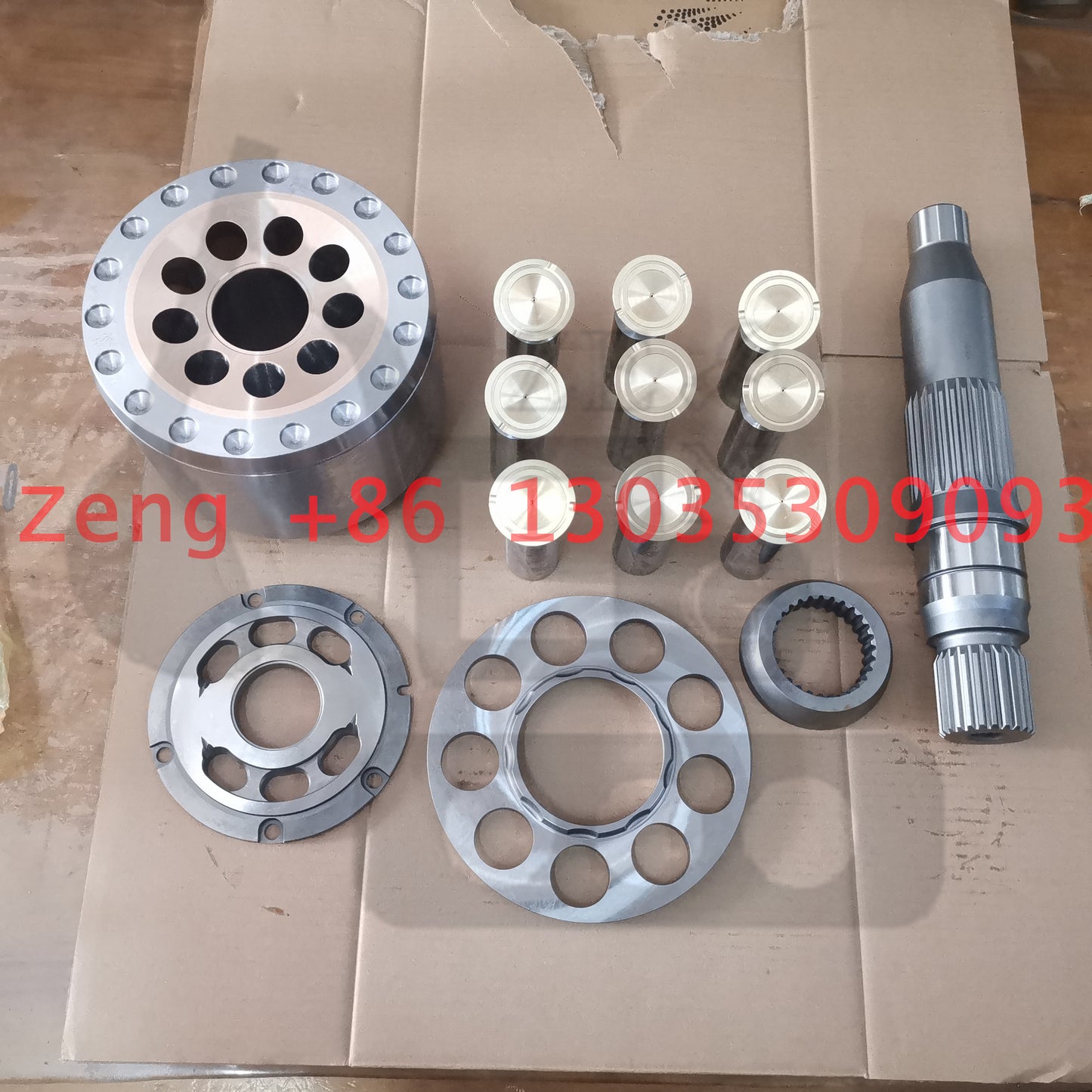 LIEBHERR FMF250 hydraulic axial variable fixed piston motor rotary group and spare parts for libherr R944B R984 excavator