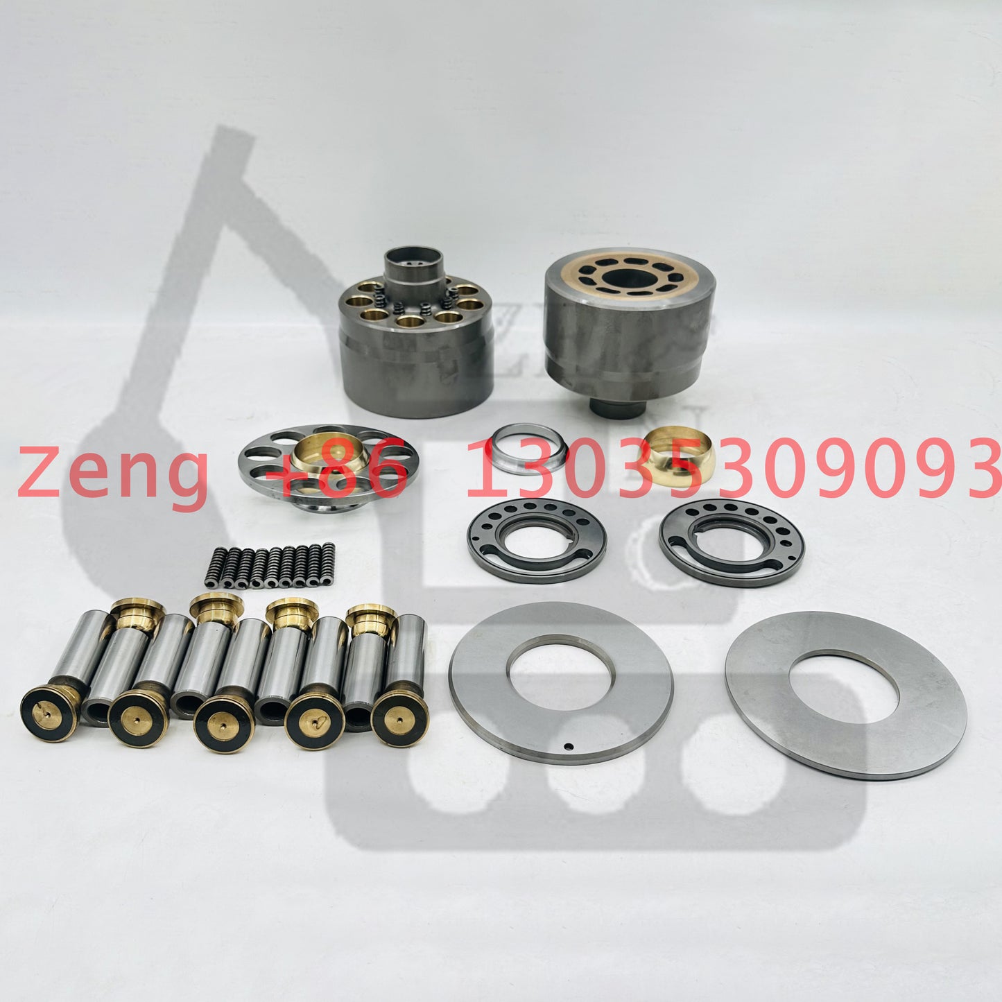 SBS120 CAT320C hydraulic pump set plate retainer plate