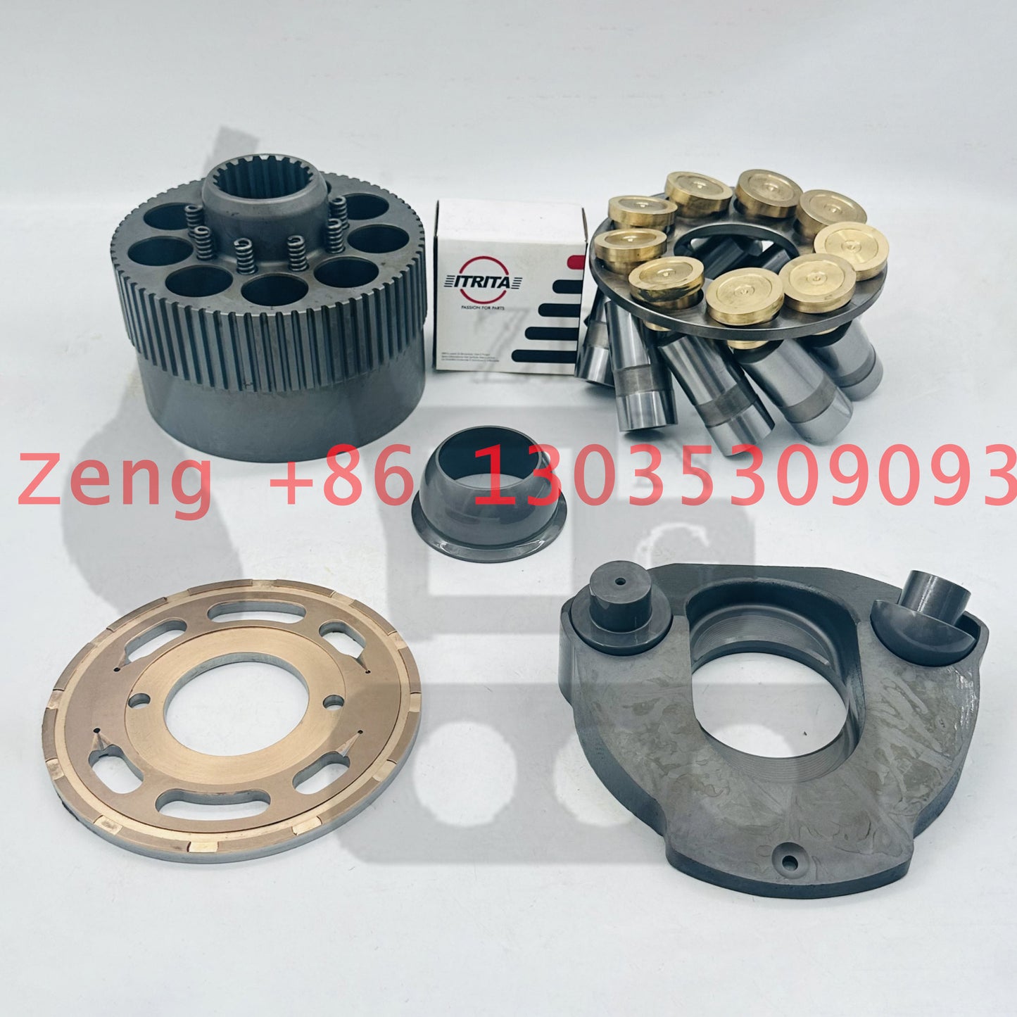 Nabetesco M4V290 19T hydraulic final drive travel motor rotory group and spare parts for Hyundai R260 R300 R330 R320LC-9 R330LC-9A R330LC-9S R330LC-9SH excavator