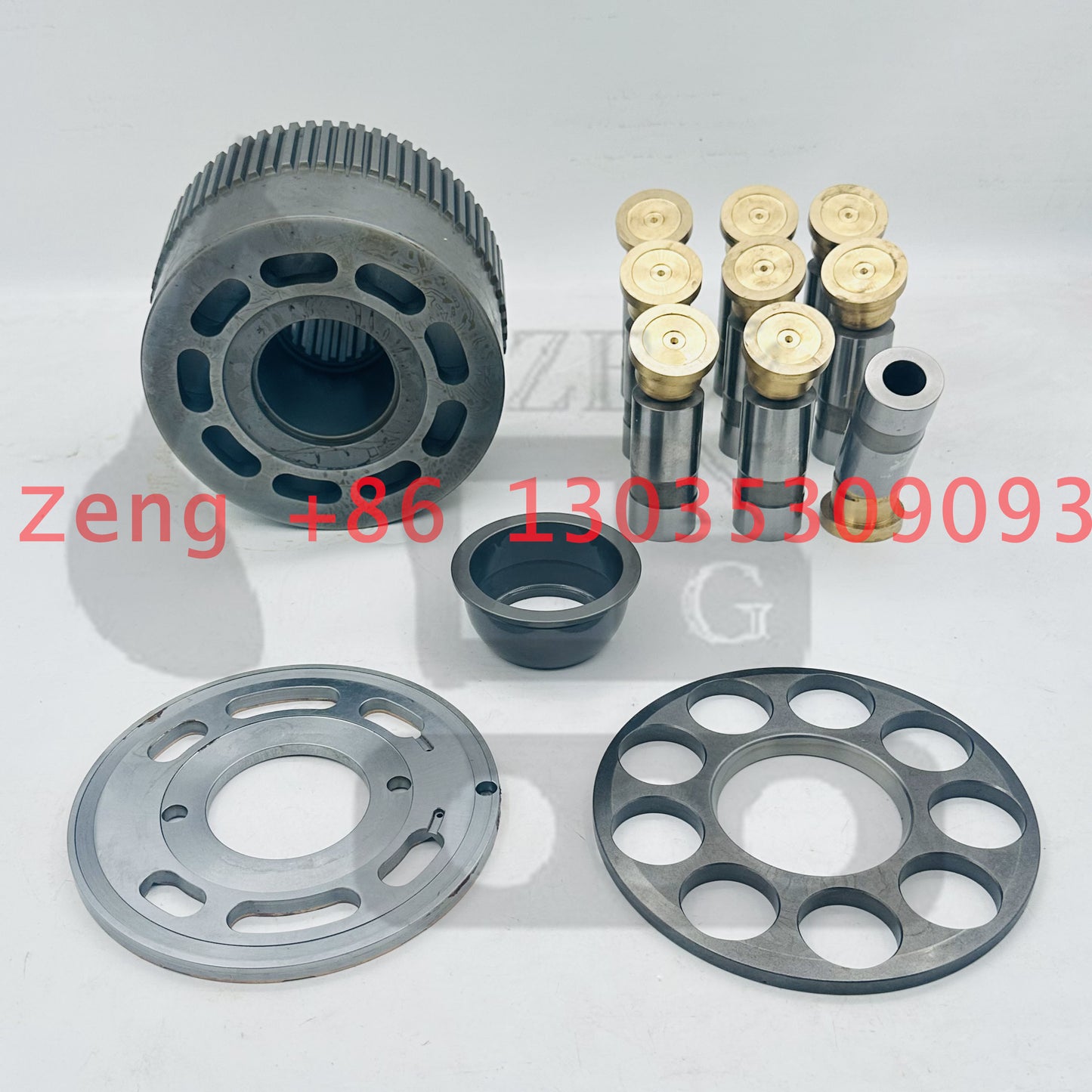Nabetesco M4V290 19T hydraulic final drive travel motor rotory group and spare parts for Hyundai R260 R300 R330 R320LC-9 R330LC-9A R330LC-9S R330LC-9SH excavator