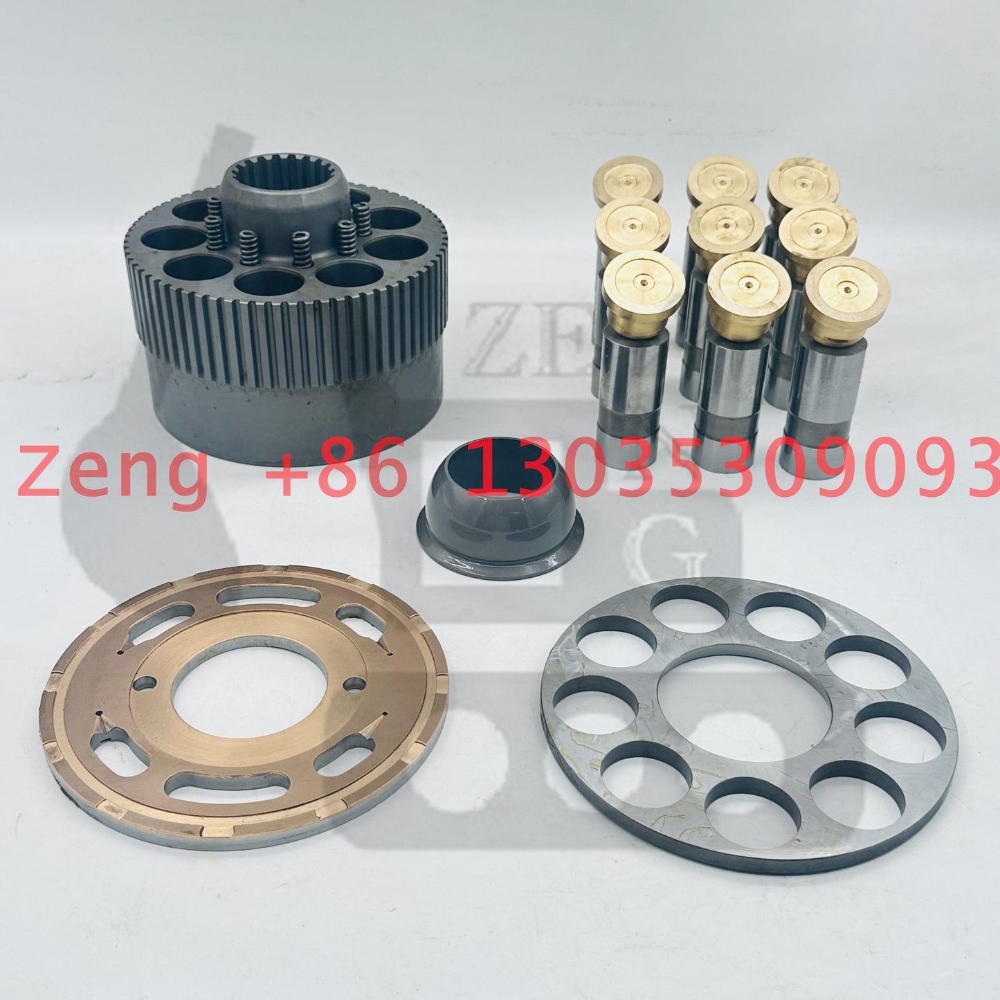 Nabetesco M4V290 19T hydraulic final drive travel motor rotory group and spare parts for Hyundai R260 R300 R330 R320LC-9 R330LC-9A R330LC-9S R330LC-9SH excavator