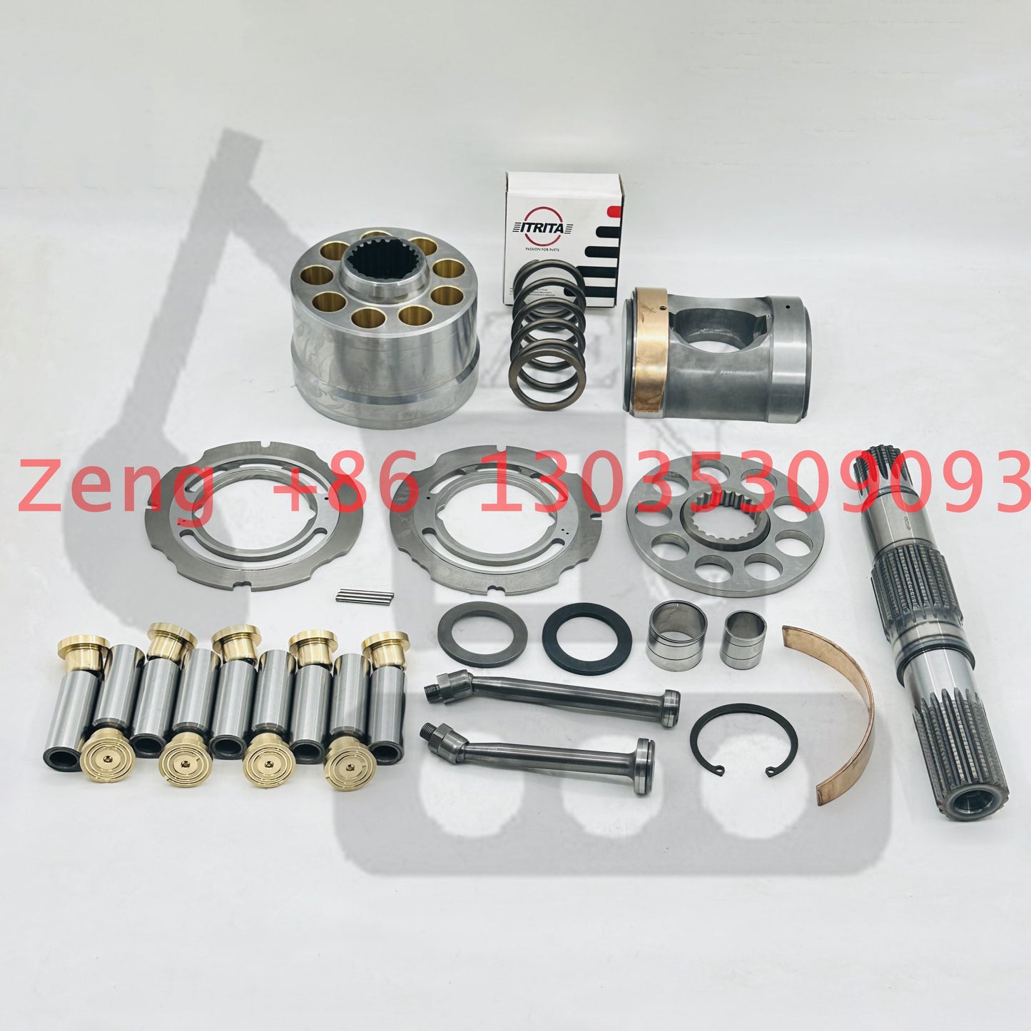 Linde HPR100 hydraulic pump set plate retainer plate retainer shoe
