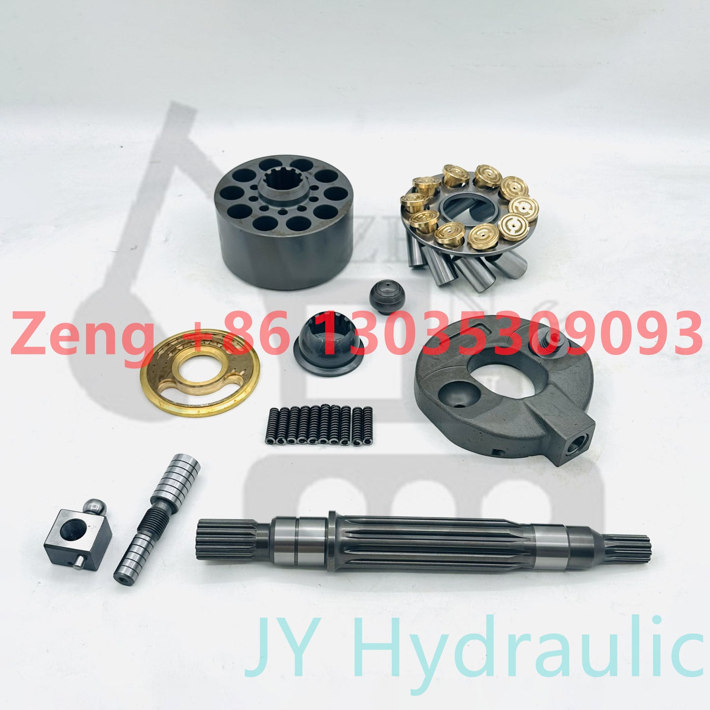 Kawasaki K3SP36 hydraulic pump rotory group and spare parts for Kobelco SK60SRUU SK60-7,Yuchai YC85,Liugong CLG906 CLG907 excavator