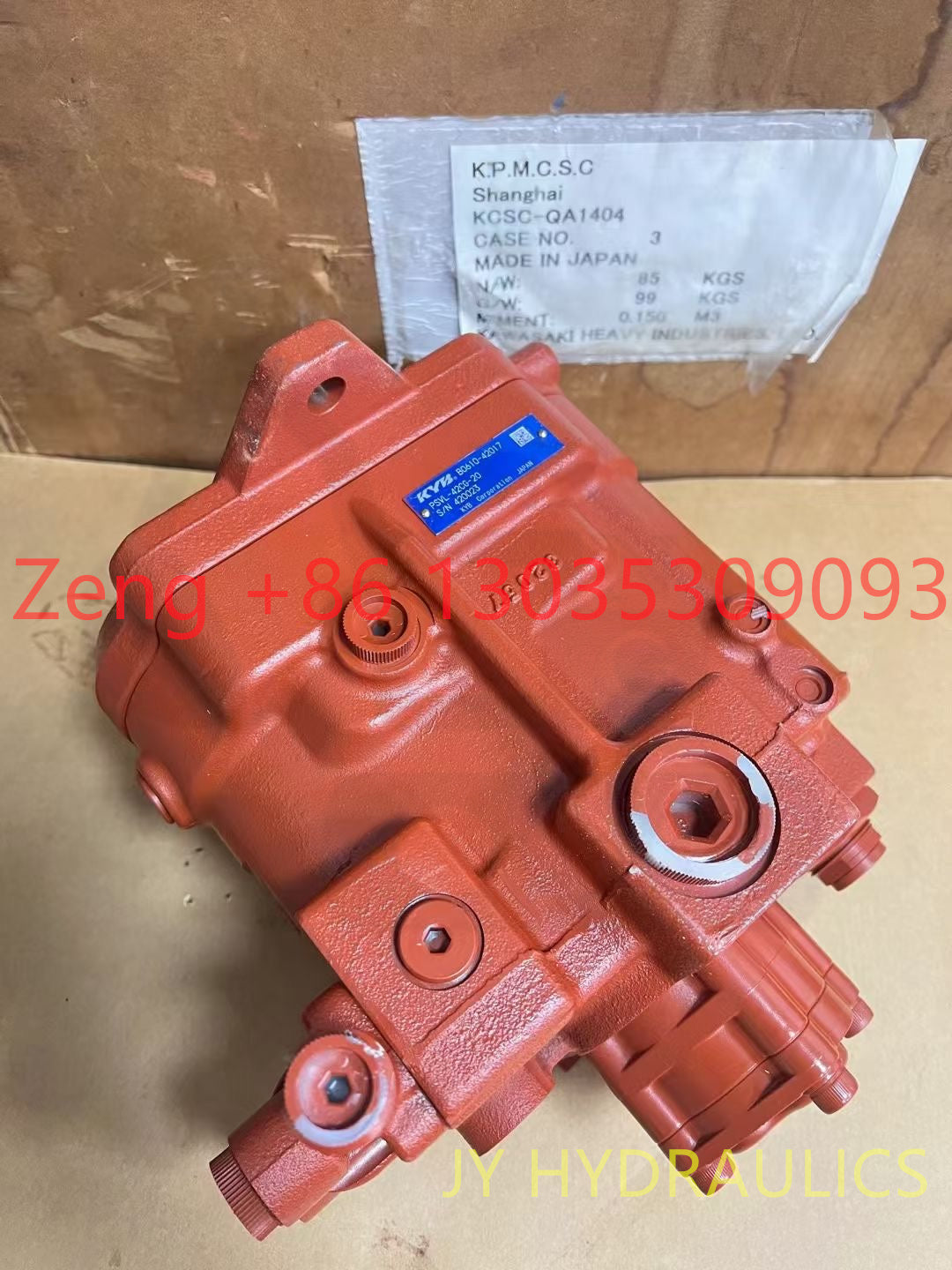 KAYABA PSVL-42CG hydraulic pump for BOBCAT E35 mini excvator