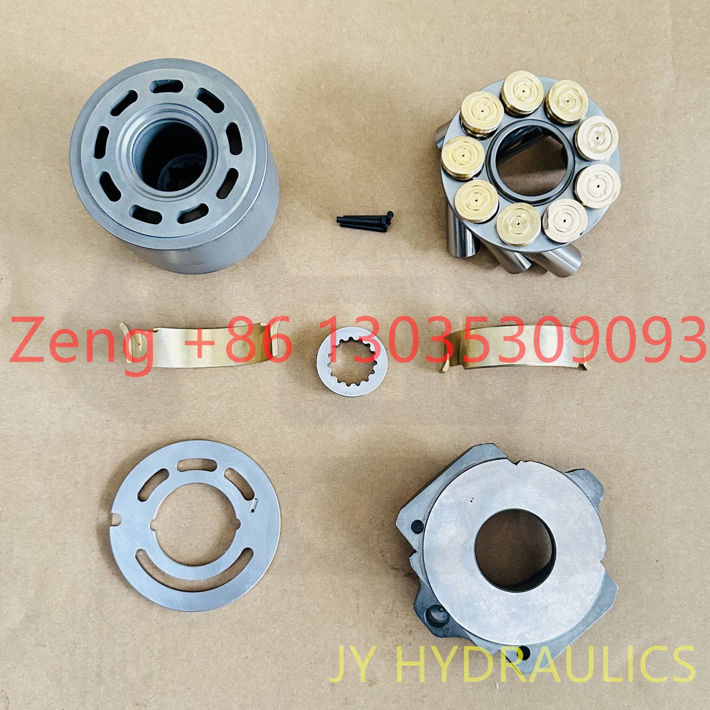Rexroth A10VNO41 hydraulic pump rotory group and spare parts for Caterpillar CAT345D CAT349D CAT350