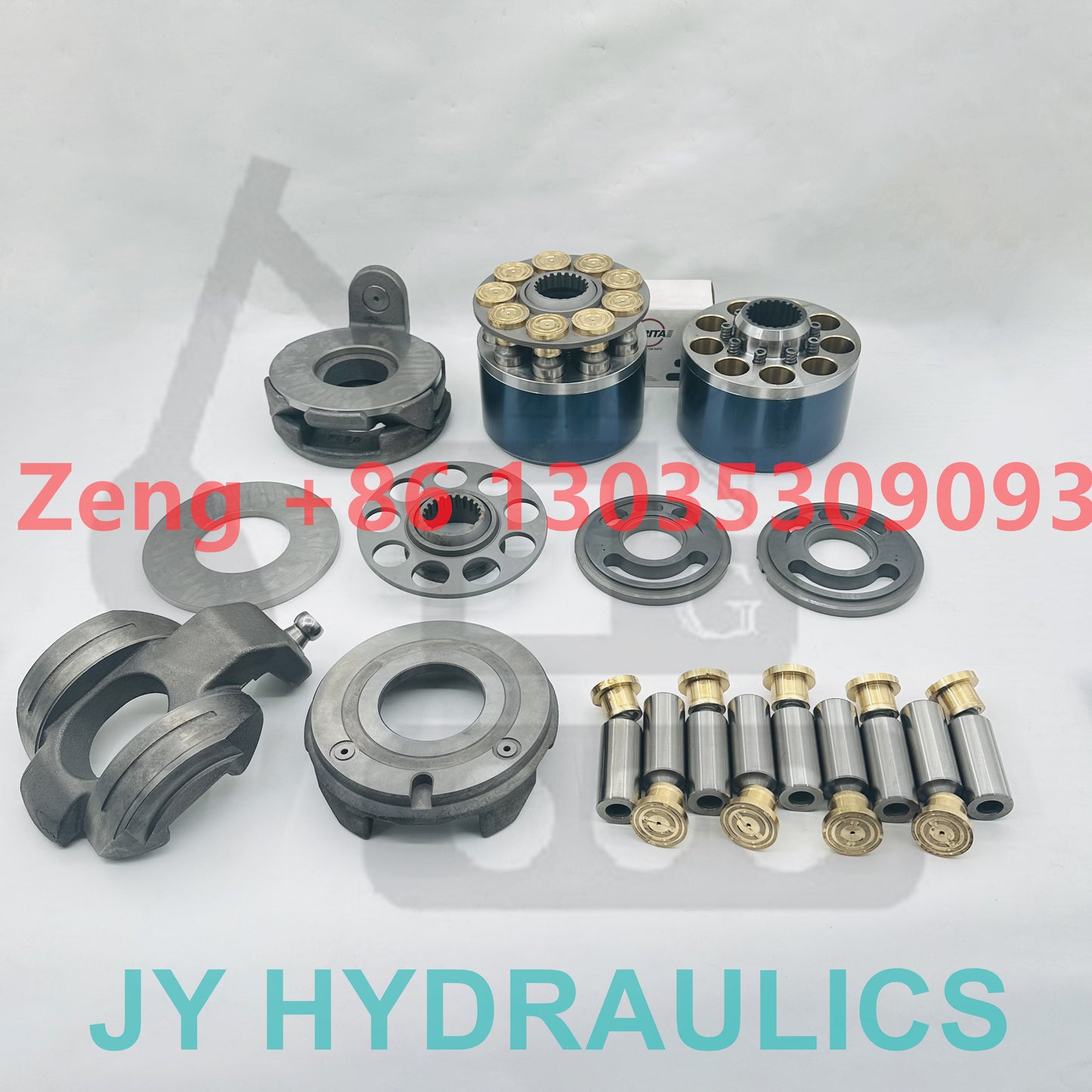 KAWASAKI K7V180 hydraulic pump piston shoe piston subassembly