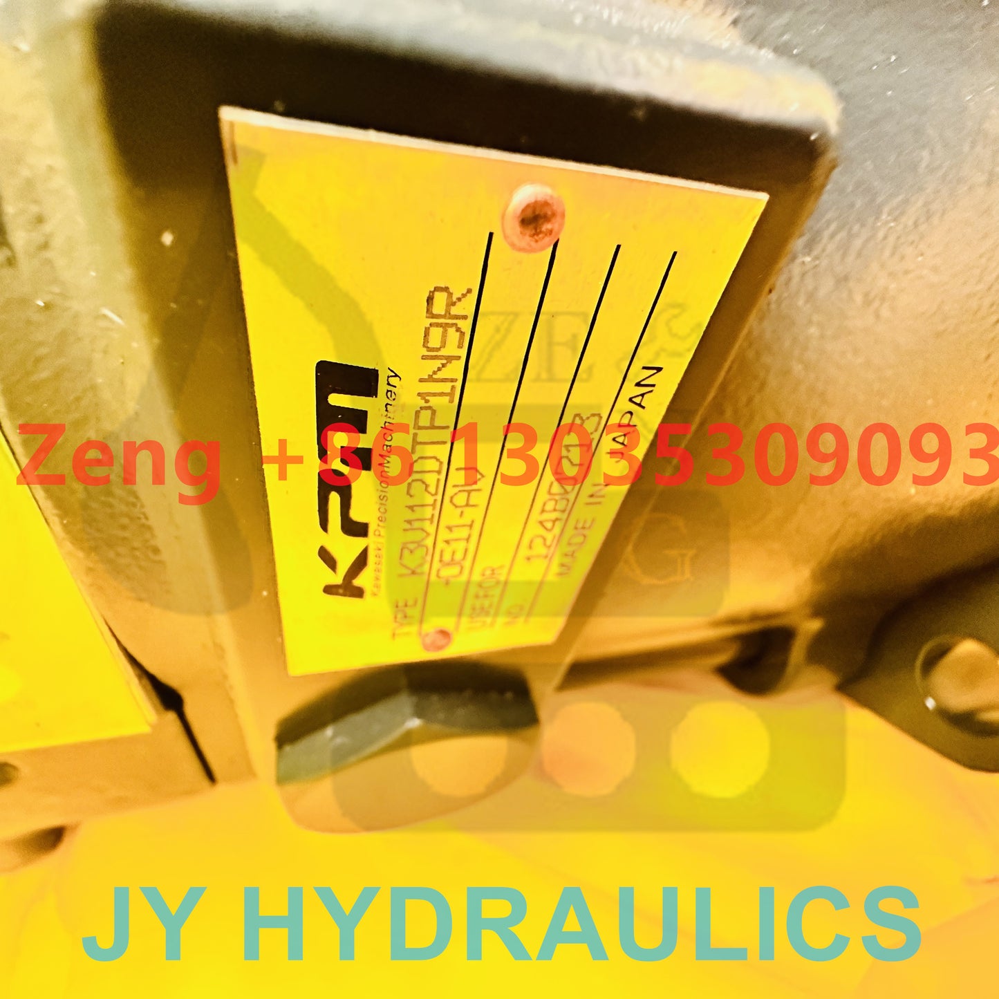 KAWASAKI K3V112DTP hydraulic pump