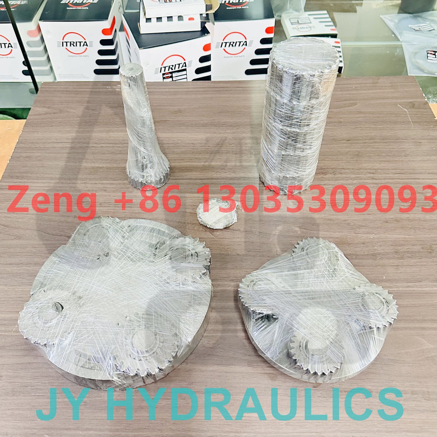 JCB JS220 excavator final drive travel motor reduction gear parts