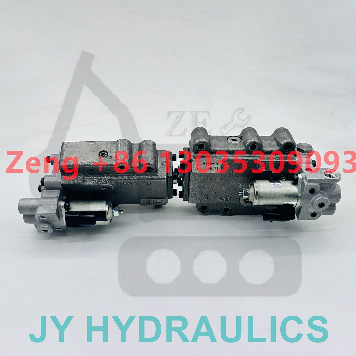 KAWASAKI K5V140DTP hydraulic pump regulator for KOBELCO SK350-8 excavator
