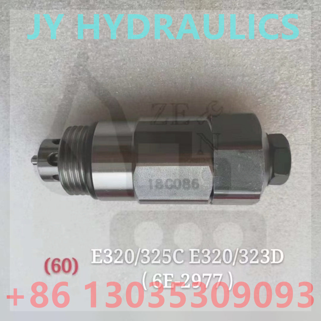 CATERPILLAR E320C EC320D E325C E325D EXCAVATOR 6E-2977 RELIEF VALVE