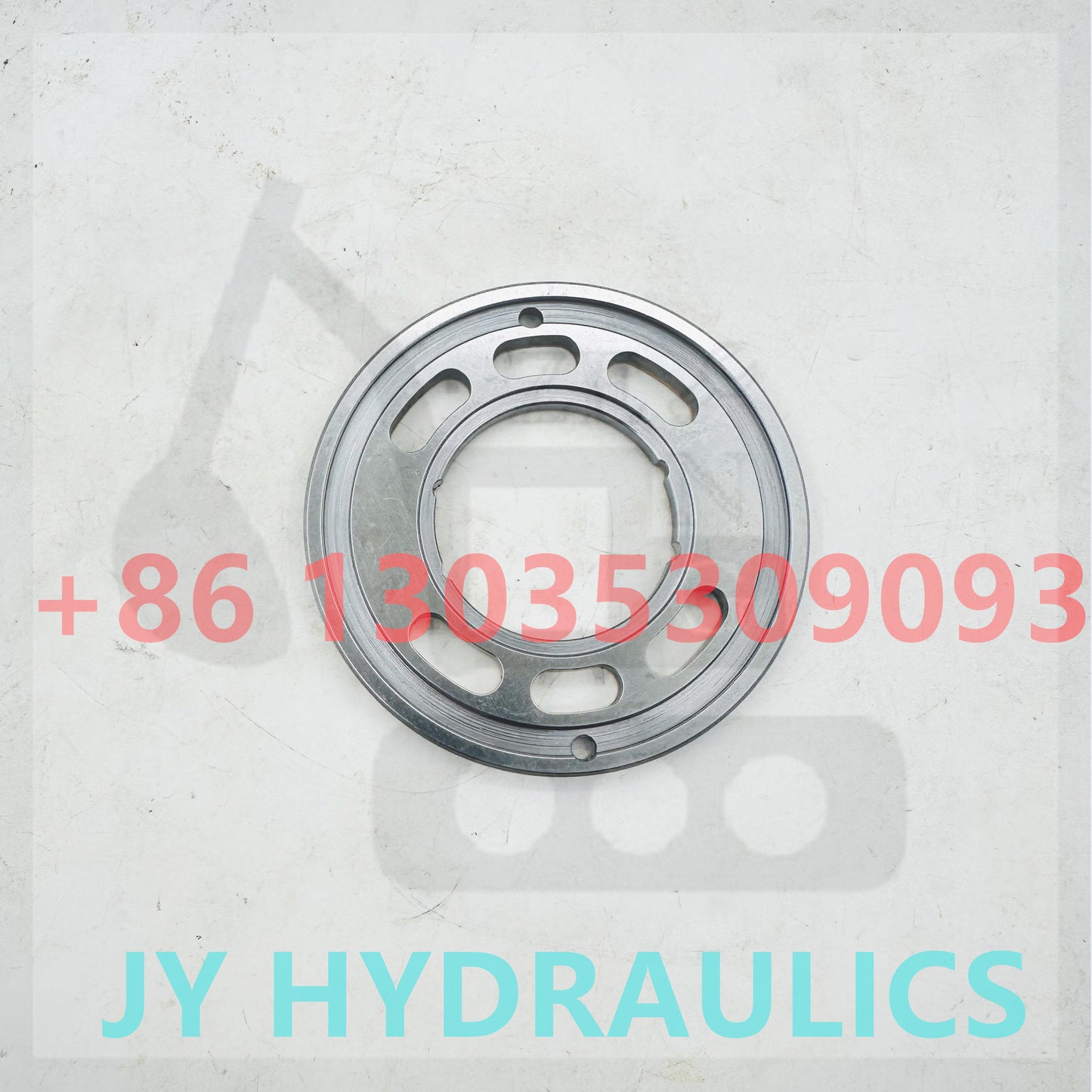 CATERPILLAR E305 EXCAVATOR FINAL DRIVE TRAVEL MOTOR VALVE PLATE-02