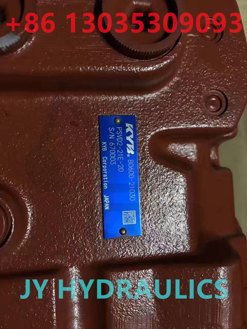 KYB PSVD2-21E-20 HYDRAULIC PUMP