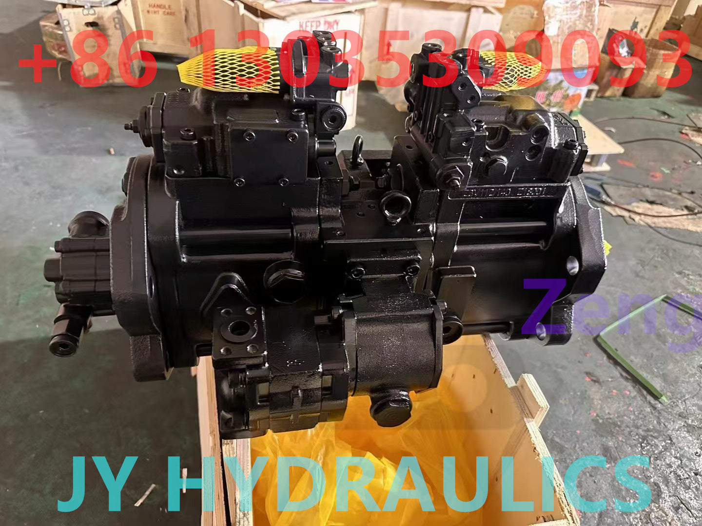 New Holland E385B excavator hydraulic pump