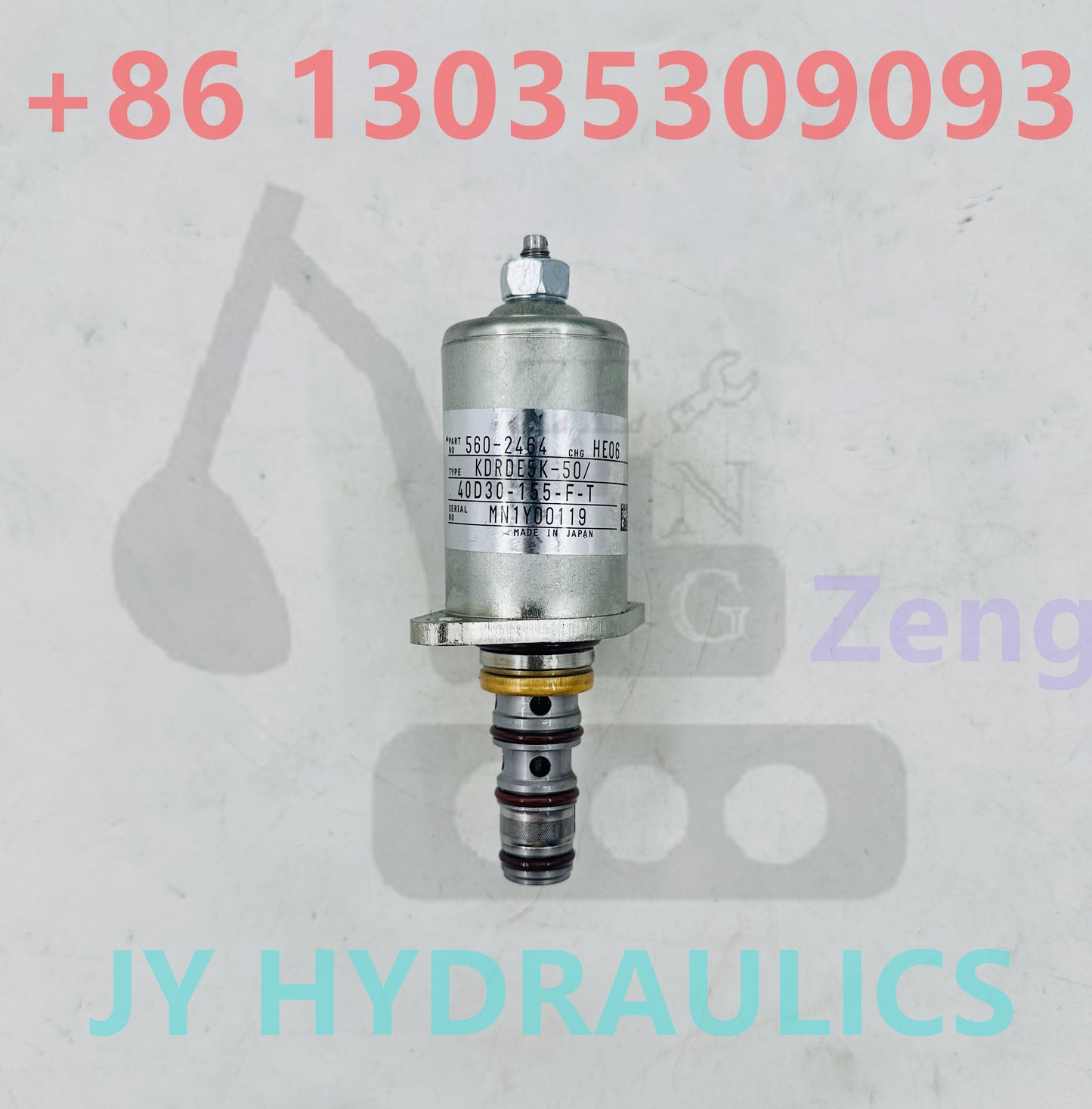 CATERPILLAR CAT345GC EXCAVATOR 560-2464 SOLENOID VALVE