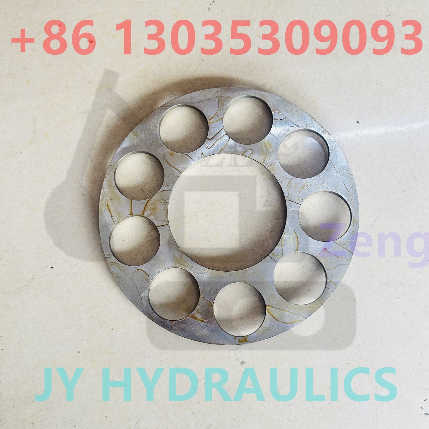 Nabtesco M2V130 travel motor set plate retainer plate retraction retainer shoe push plate