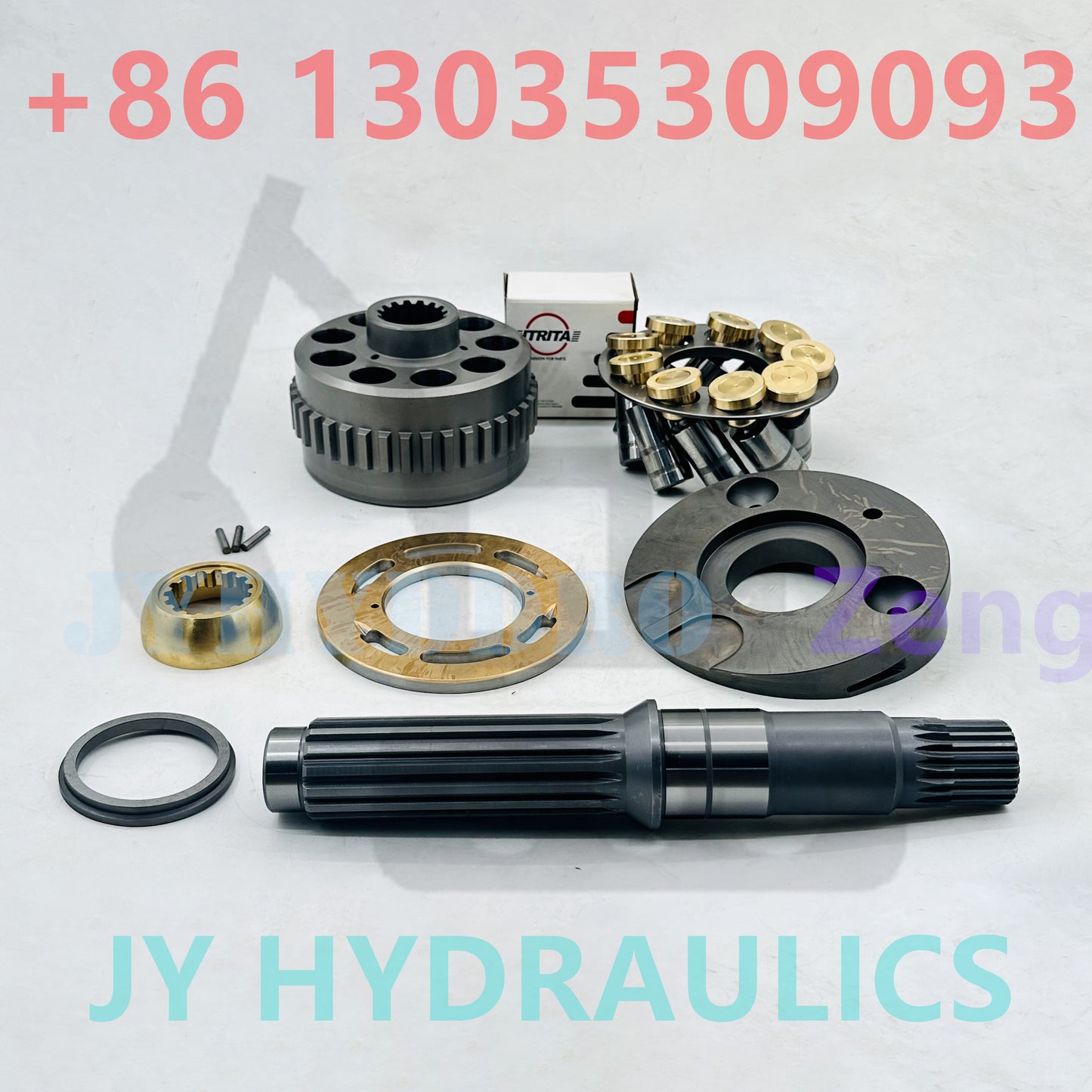 Hyundai R225-9 excavator JMV147 travel motor drive shaft