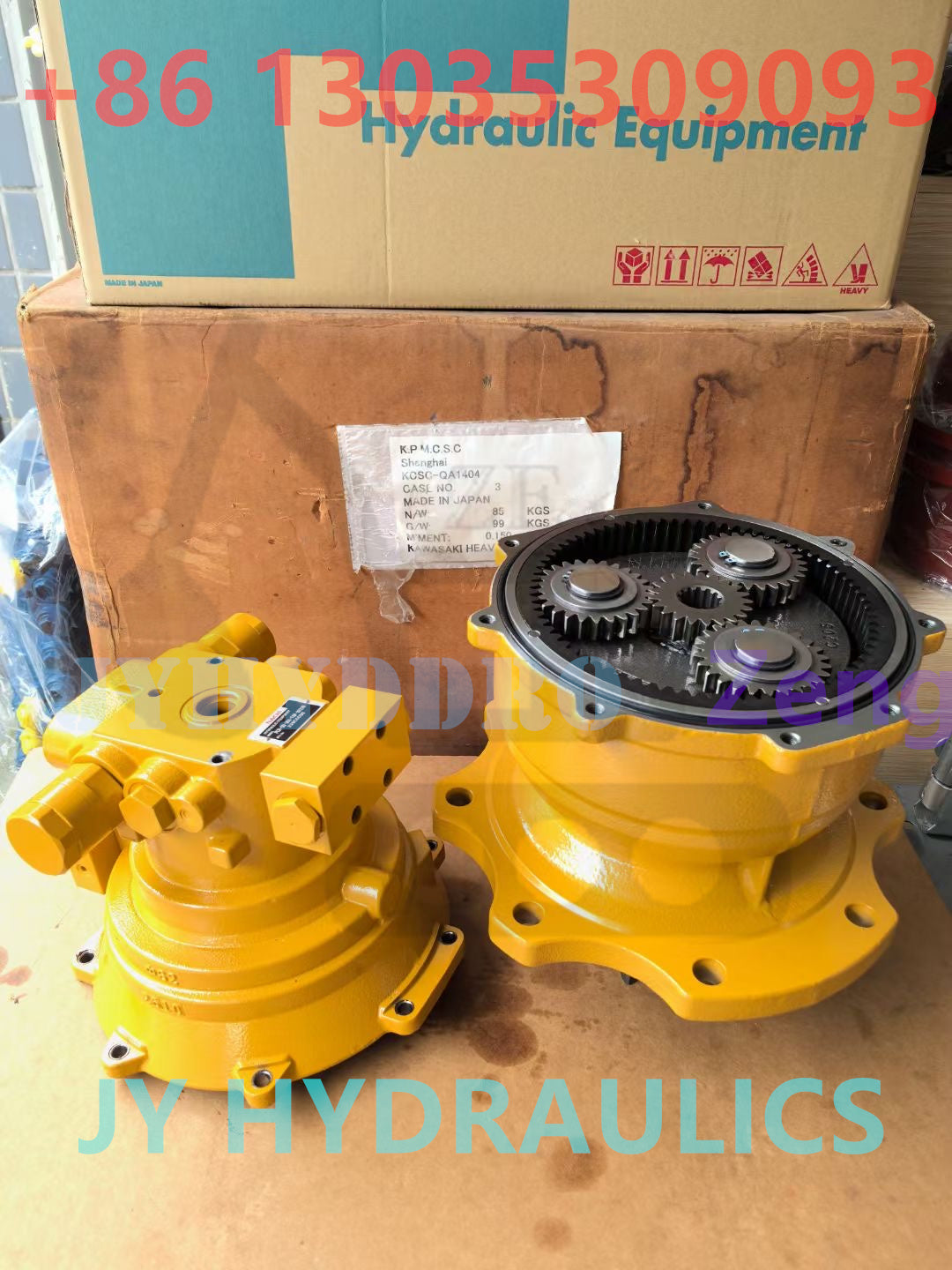 NACHI ORIGINAL PCR-5B-30A SWING MOTOR &REDUCTION GEAR