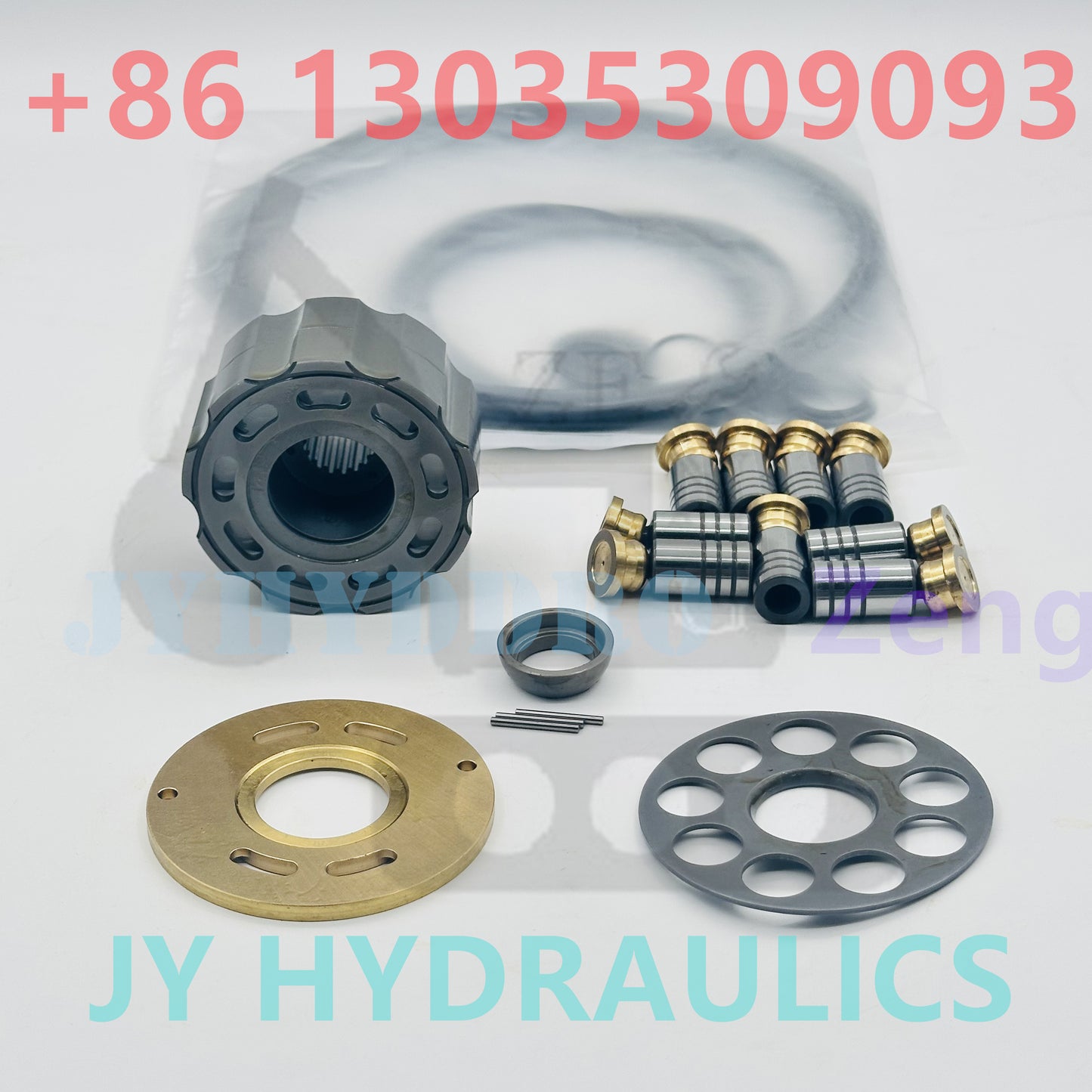 Nabtesco GM06VN travel motor cylinder block rotor barrel