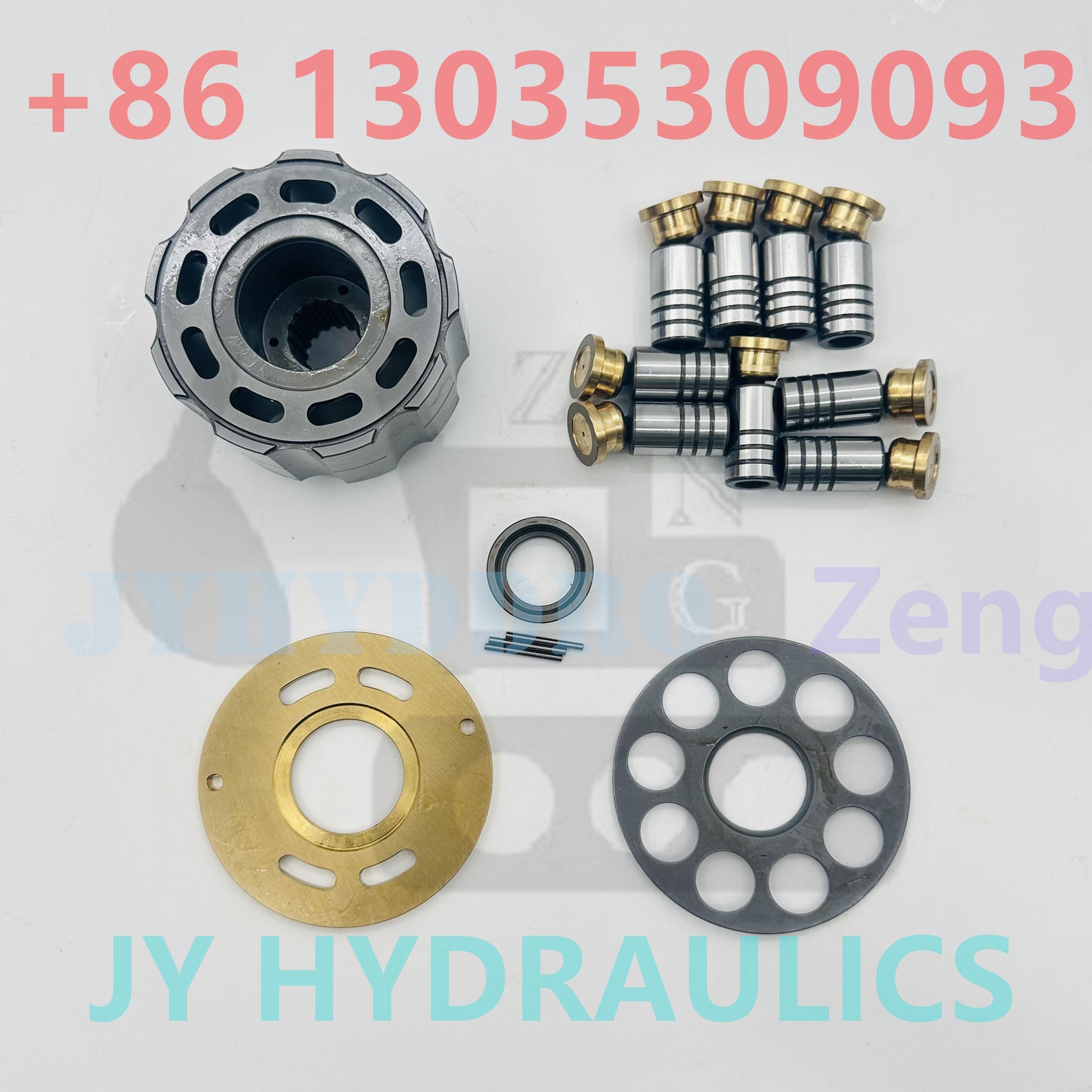 Nabtesco GM06VN travel motor cylinder block rotor barrel