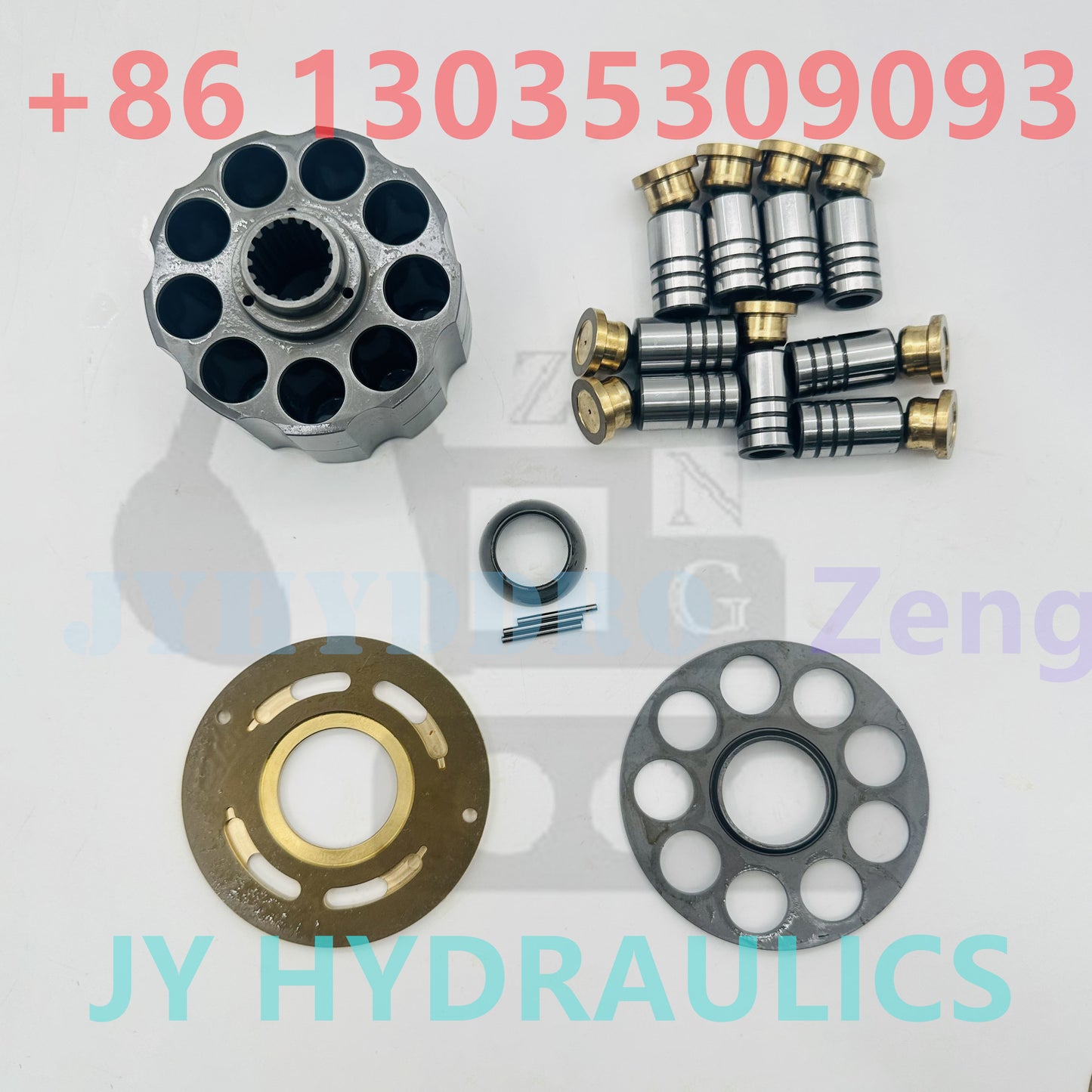 Nabtesco GM06VN travel motor cylinder block rotor barrel