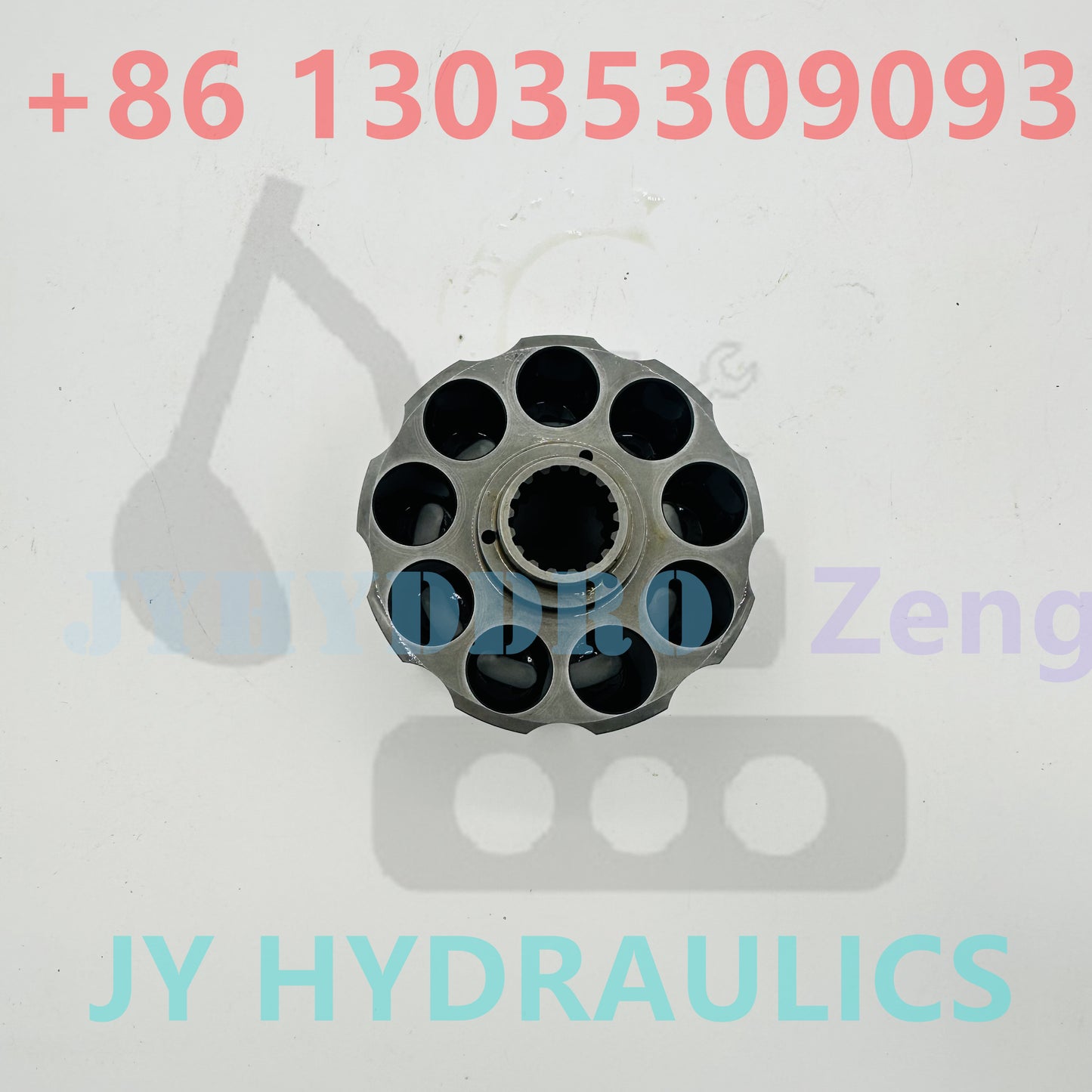 Nabtesco GM06VN travel motor cylinder block rotor barrel