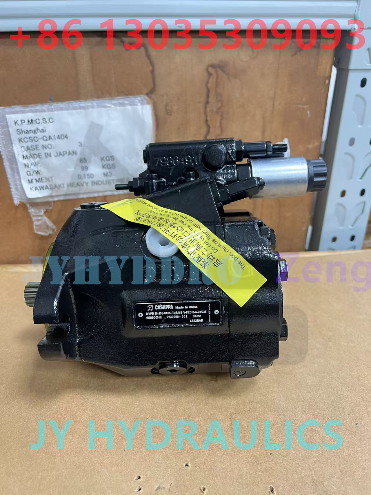 CASAPPA ORIGINAL MVPD 30.45S-04S5-PME/MB-V-PEC-2-A20-245-D HYDRAULIC PUMP