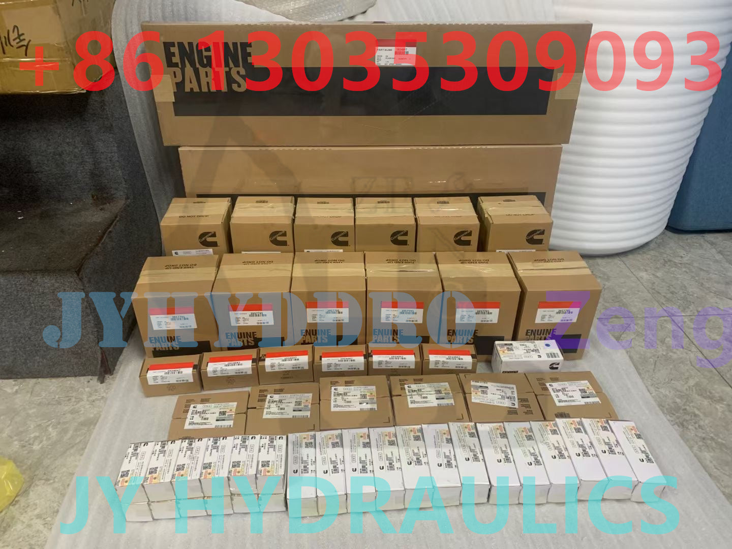 KOMATSU PC200-7 PC200-8 PC240-7 PC240-8 EXCAVATOR 6D102 ENGINE PARTS