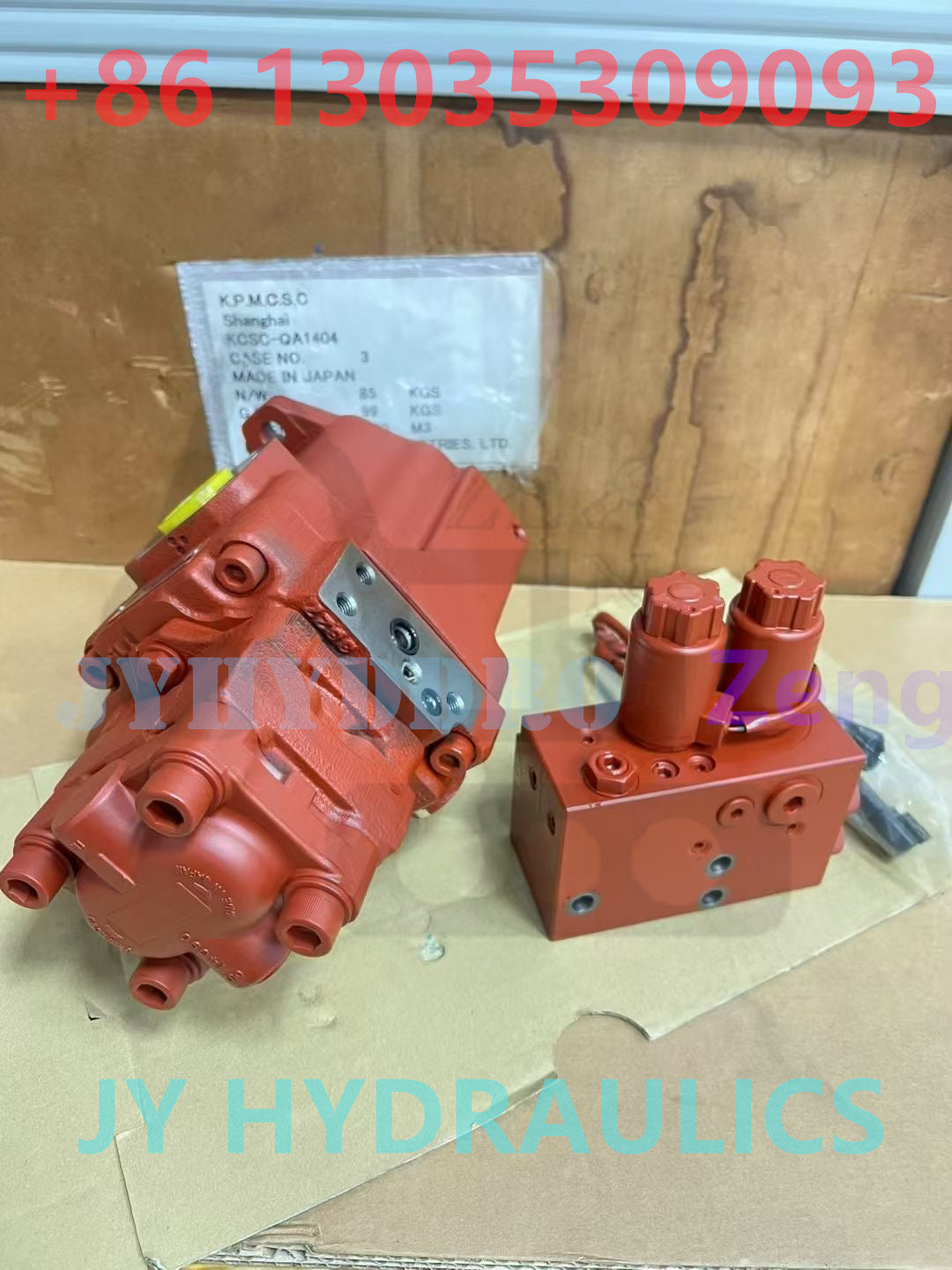 YANMAR VIO30 EXCAVATOR HYDRAULIC PUMP&SOLENOID VALVE