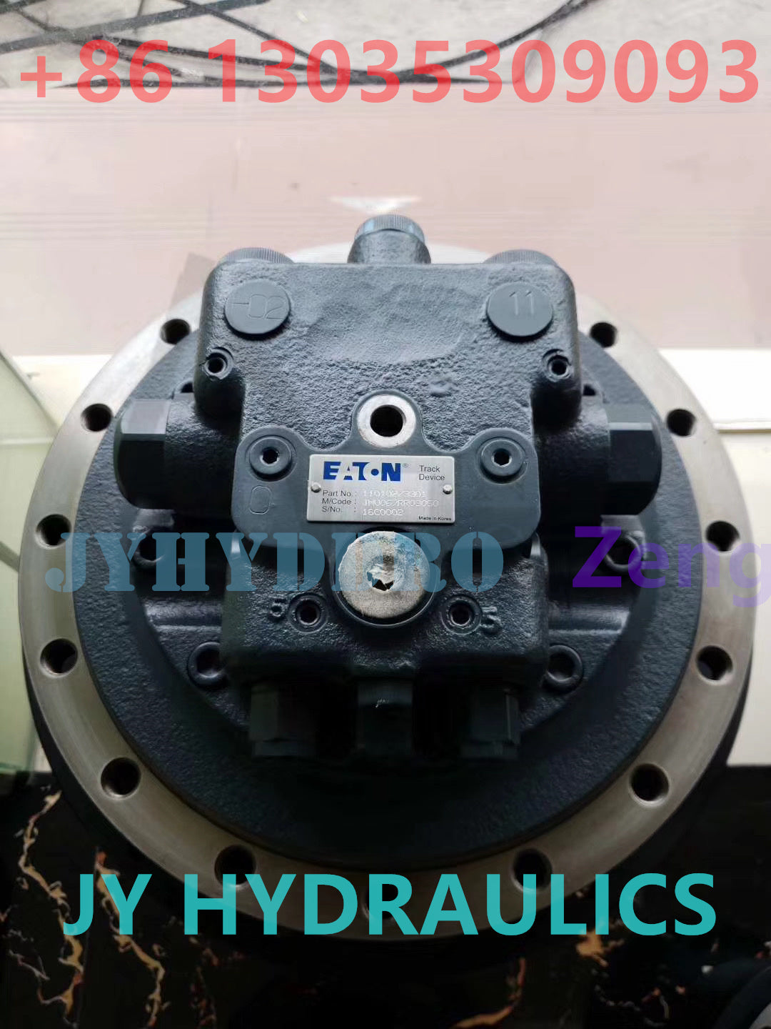 HYUNDAI R110 EXCAVATOR ORIGINAL EATON BRAND FINAL DRIVE TRAVEL MOTOR ASSY&GEARBOX