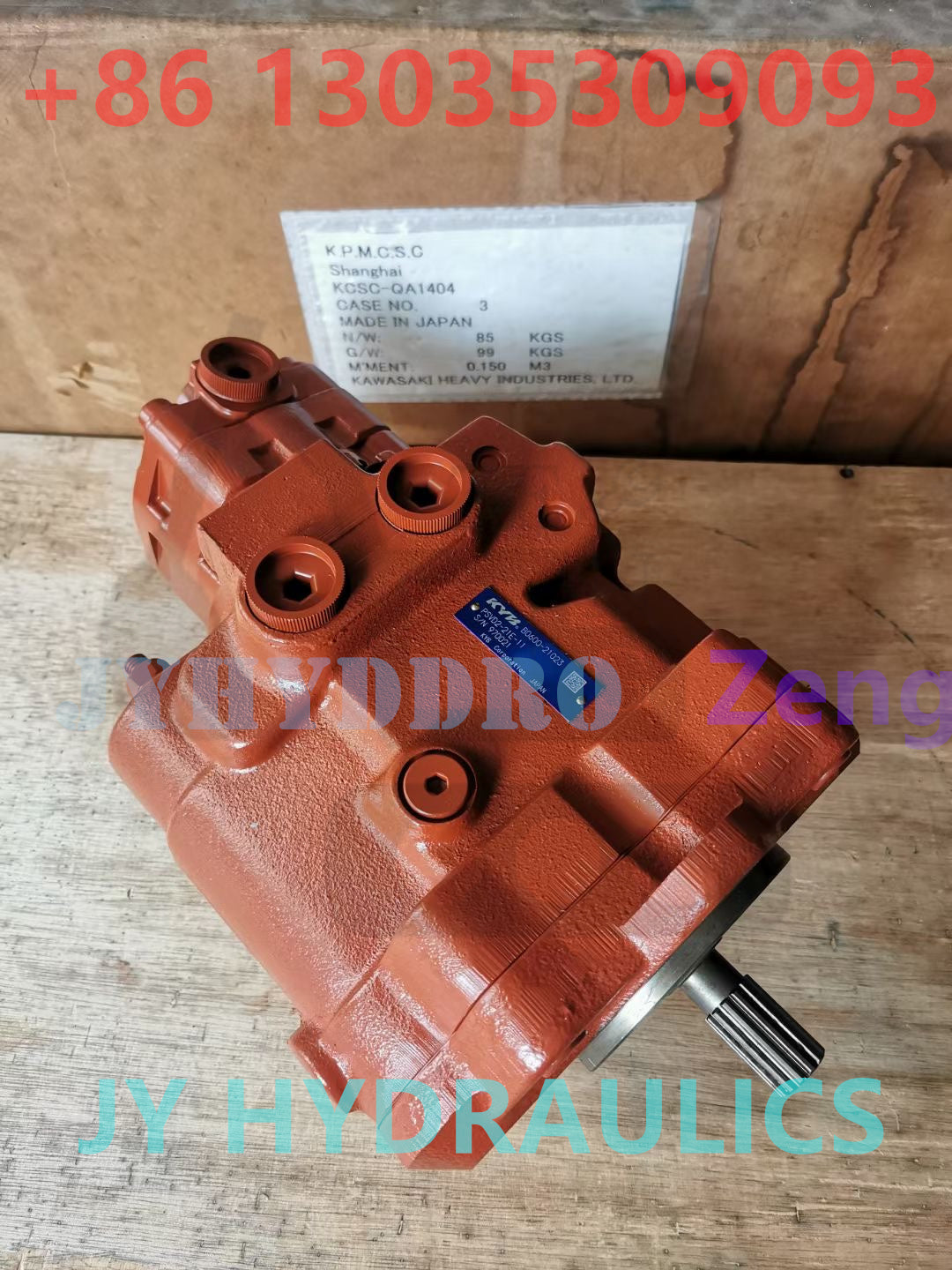 KAYABA PSVD2-21E-11 HYDRAULIC PUMP