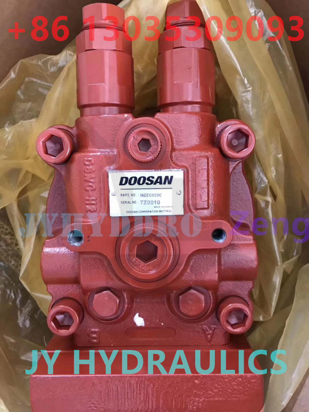 DOOSAN DAEWOO MZEC028C SWING MOTOR FOR DH220 DH225 DH370 EC360 R375 DX380 DX420 EXCAVATOR