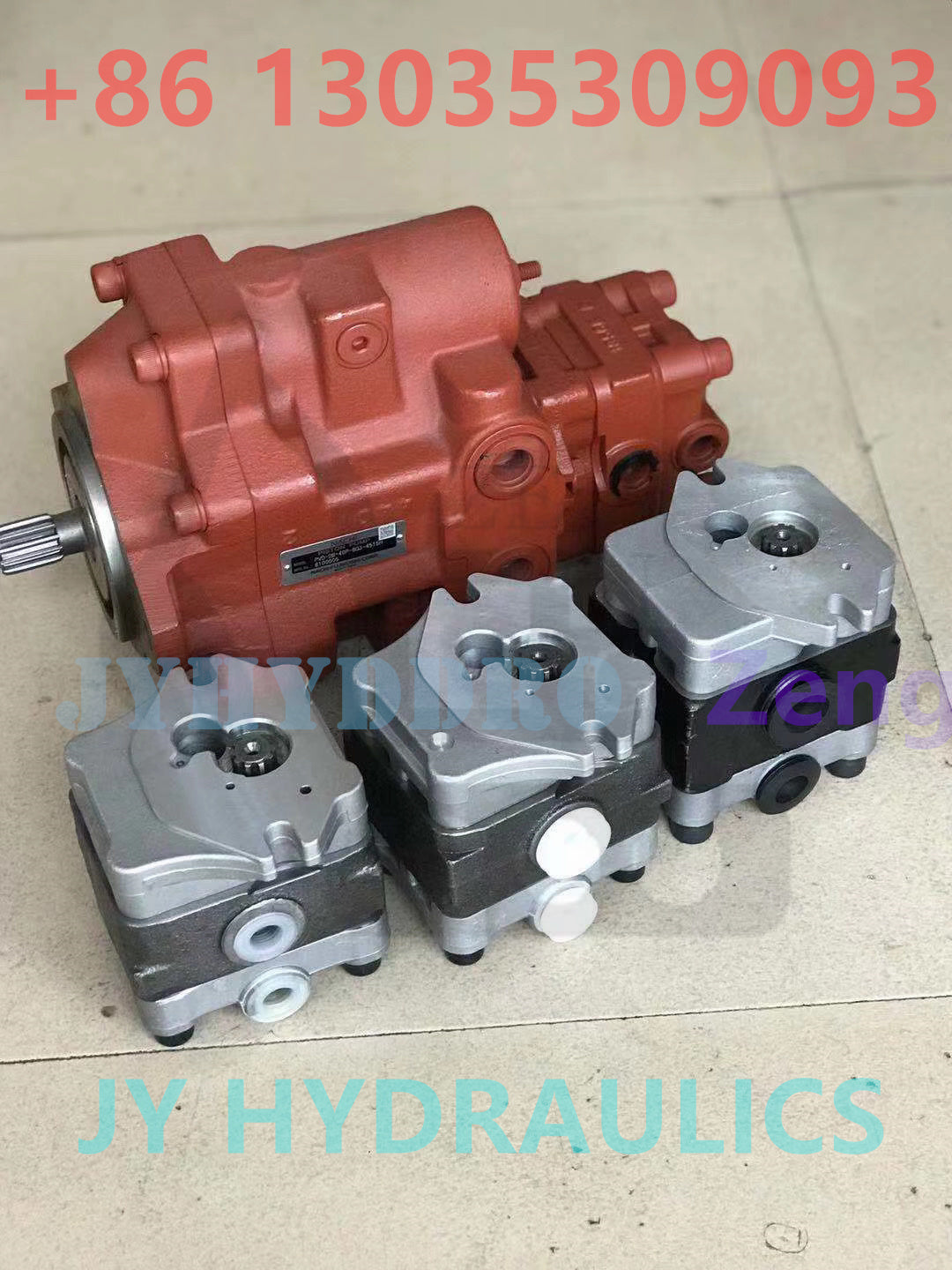 YUCHAI YC35 &KOMATSU PC40 EXCAVATOR NACHI PVD-2B-40 HYDRAULIC PUMP PILOT PUMP GEAR PUMP