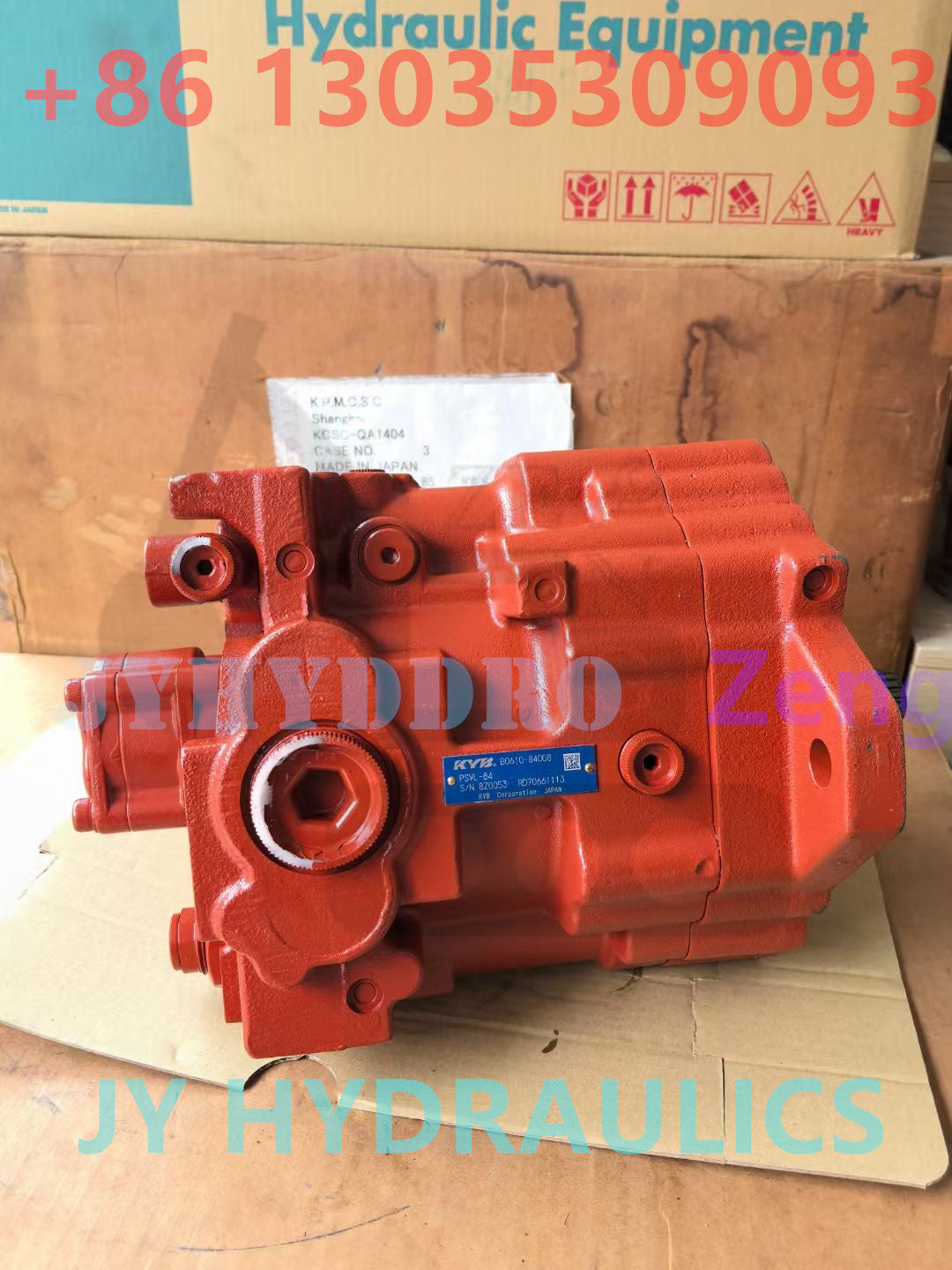 KUBOTA KX175 EXCAVATOR PSVL-84 HYDRAULIC PUMP