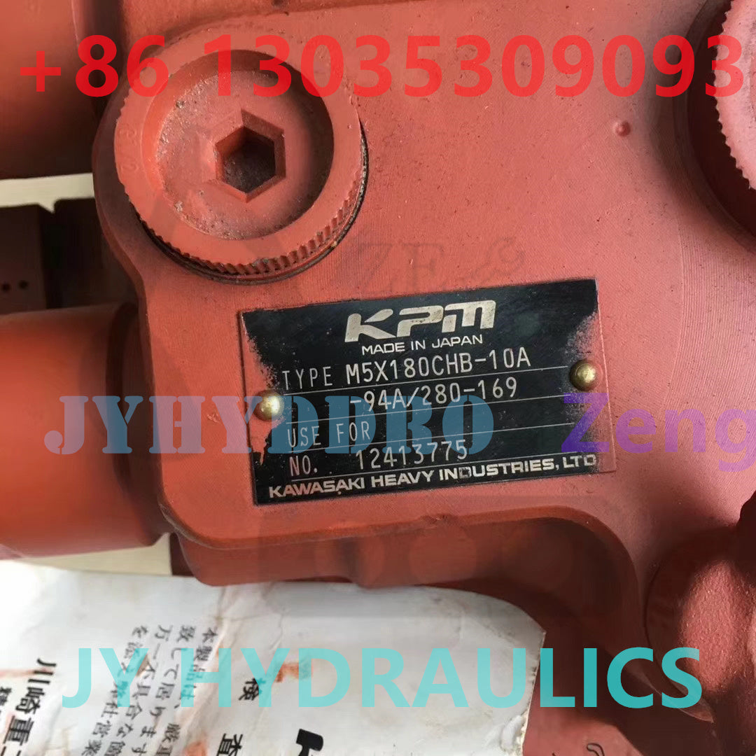 KAWASAKI M5X180CHB SWING MOTOR FOR XCMG XE370 EXCAVATOR