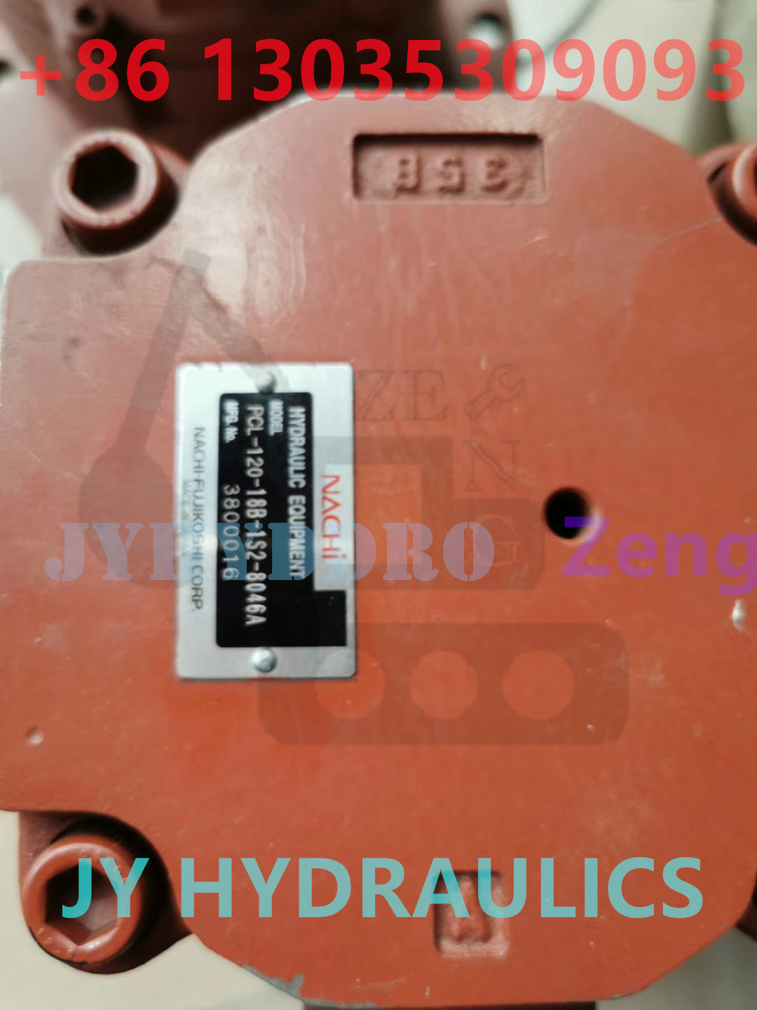 NACHI PCL-120-18B SWING MOTOR ASSY FOR YUCHAI YC35 EXCAVATOR