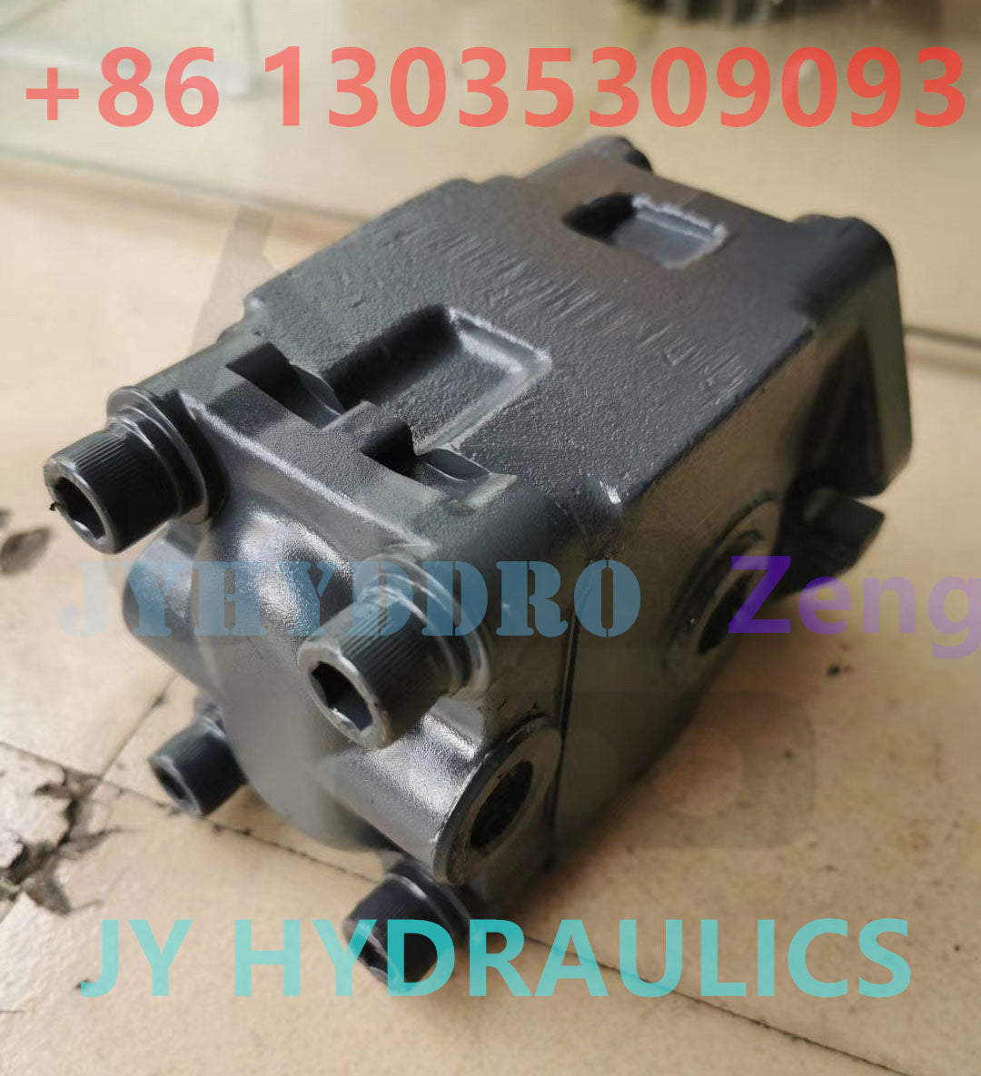 HITACHI ZX60 EXCAVATOR HYDRAULIC PUMP ORIGINAL PILOT PUMP GEAR PUMP