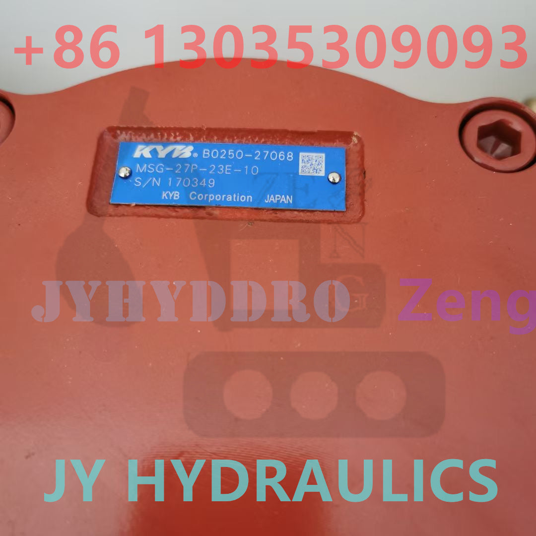 KAYABA ORIGINAL MSG-27P-23E-10 SWING MOTOR FOR SUNWARD SWE50 SWE60 SWE70 LIUGONG CLG906 YUCHAI YC60 EXCAVATOR