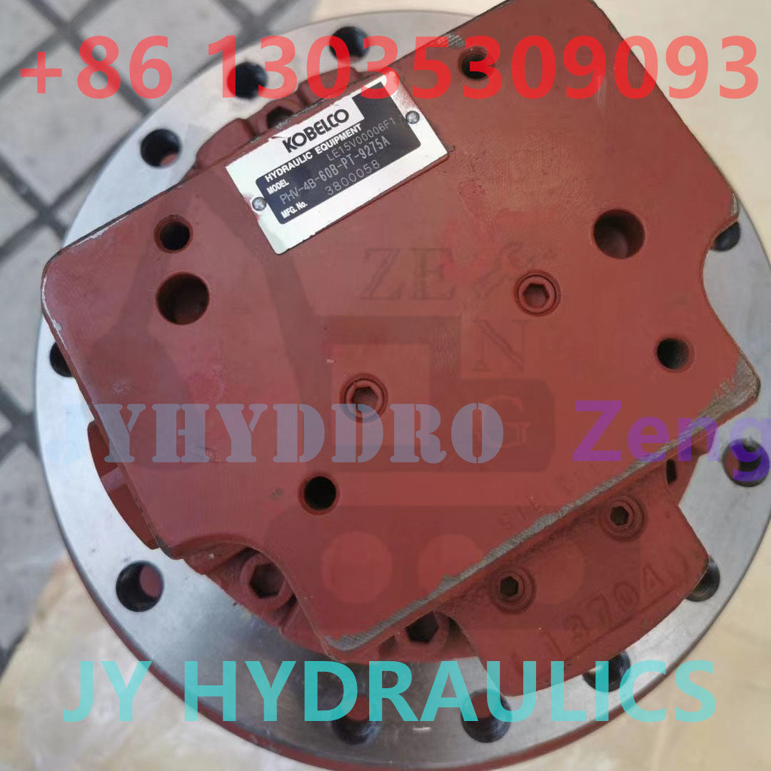 KOBELCO SK60 EXCAVATOR PHV-4B-60B FINAL DRIVE TRAVEL MOTOR &REDUCTION GEARBOX