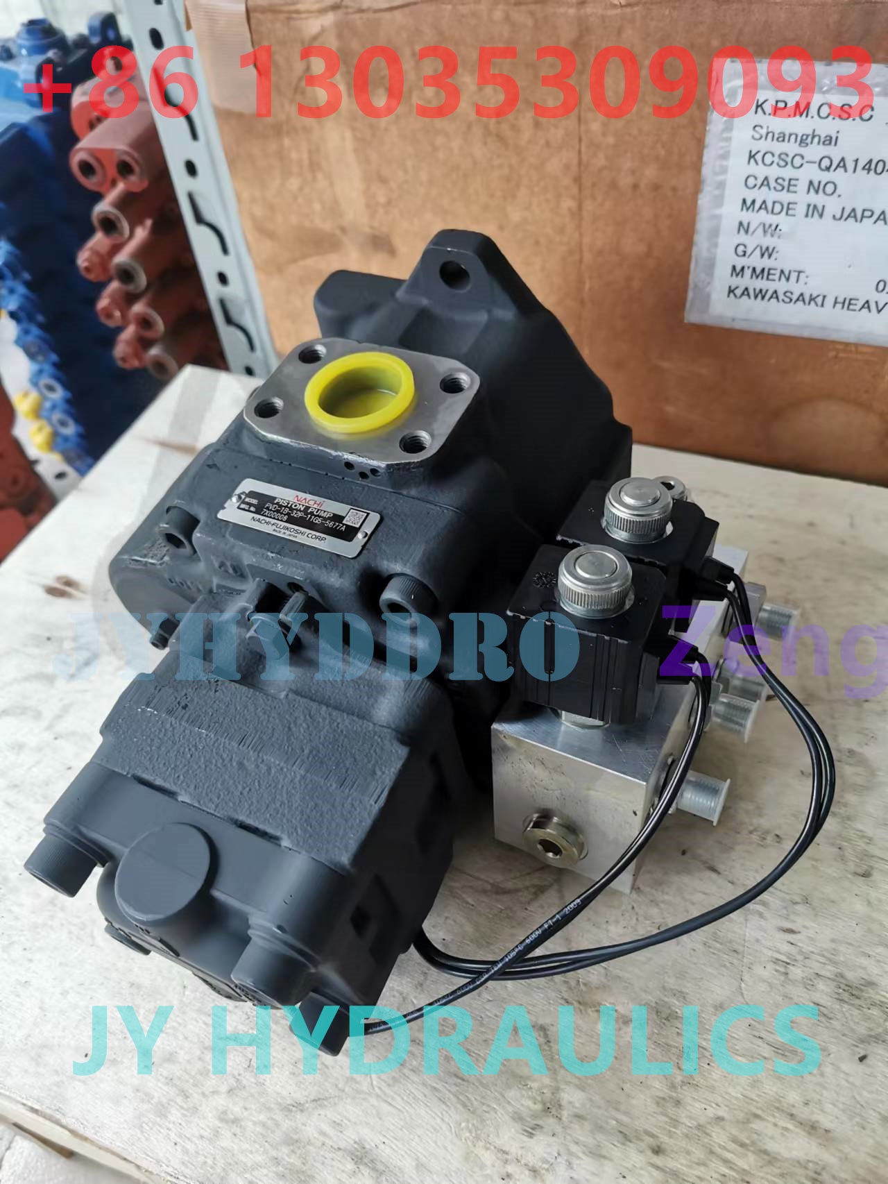 NACHI PVD-1B-32BP-11G5-5677A HYDRAULIC PISTON PUMP